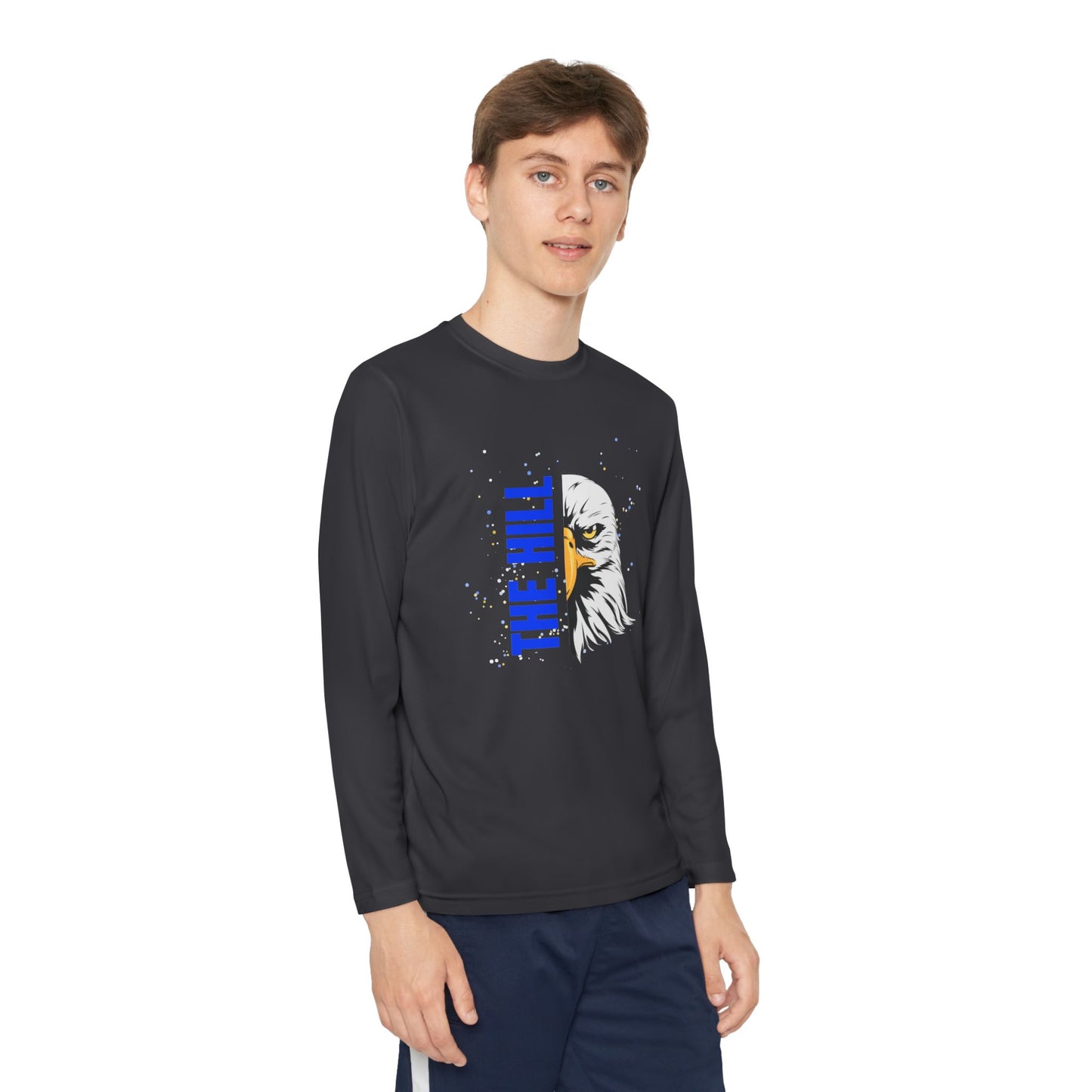Splatter Paint Youth Performance Long Sleeve