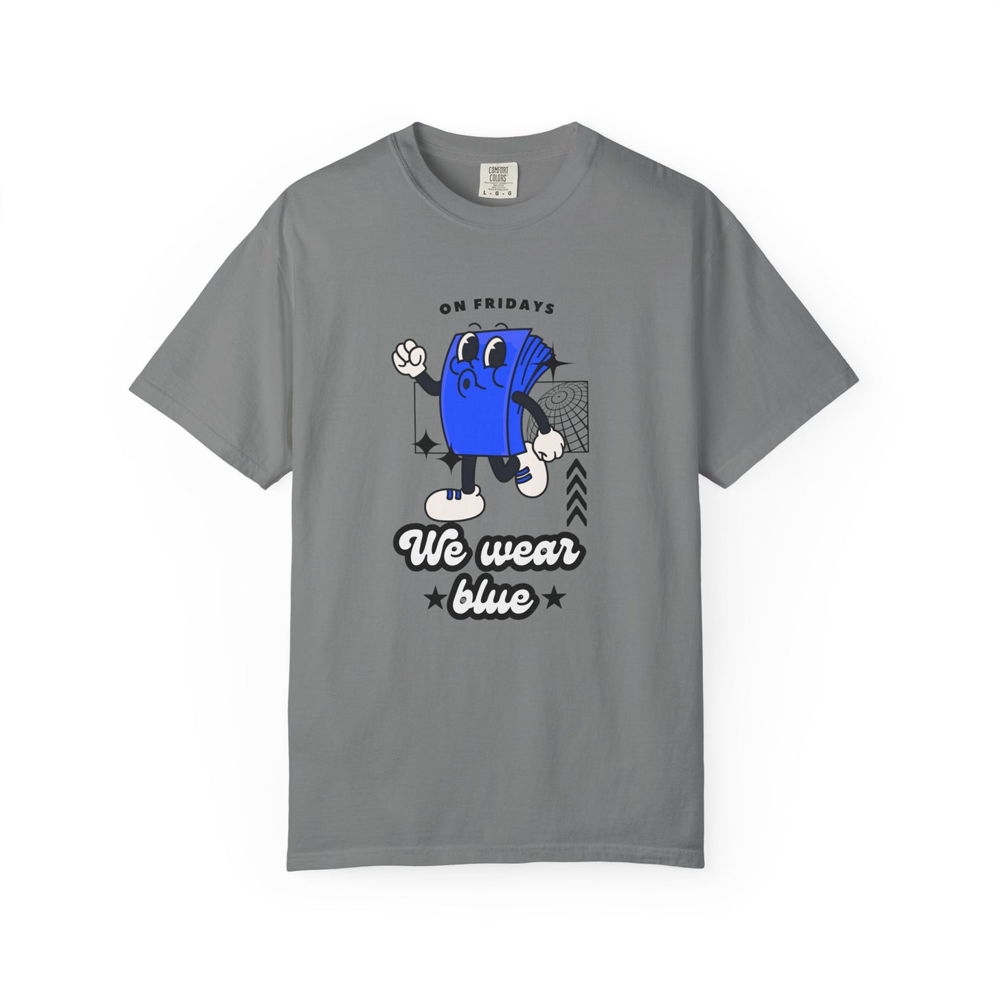 We Wear Blue Retro Tee