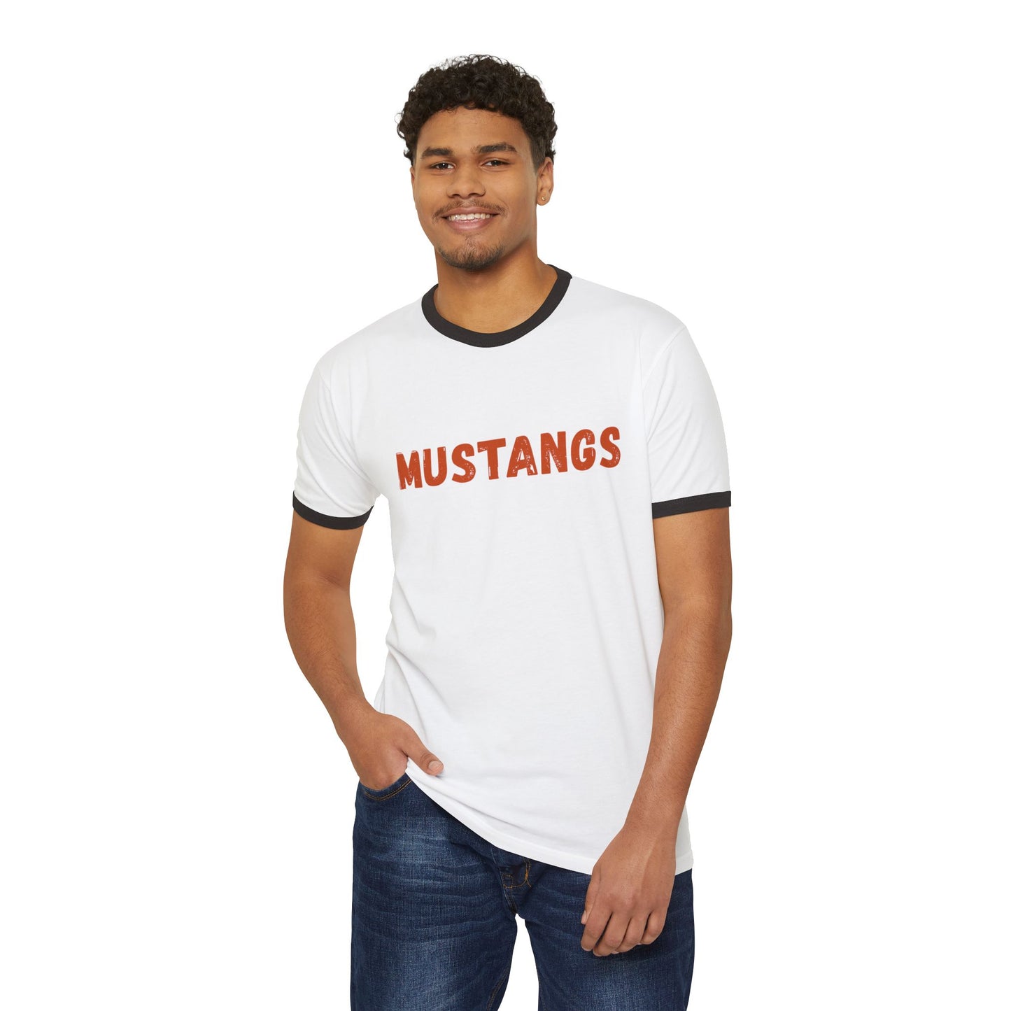 Mustangs Ringer Tee