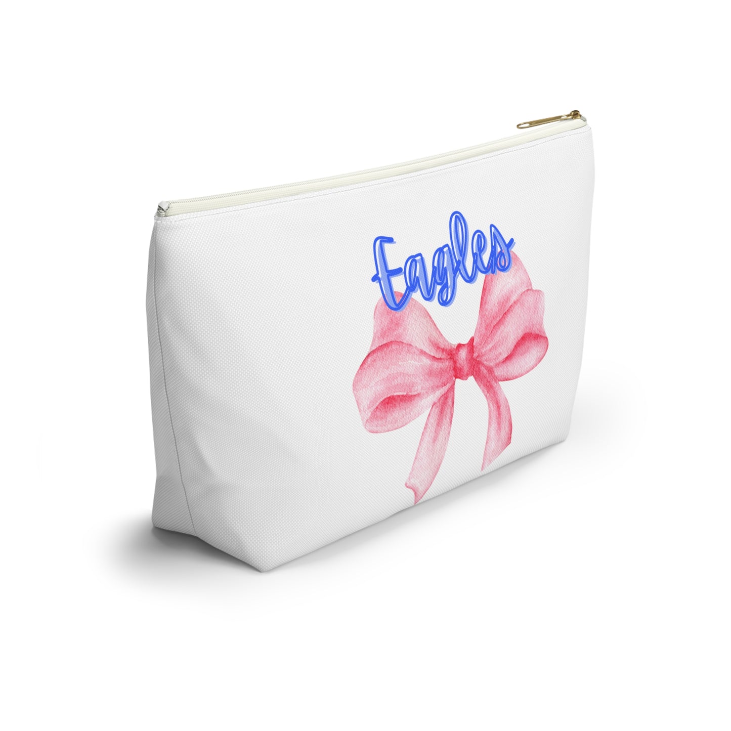 Large Pink Accessory Pouch