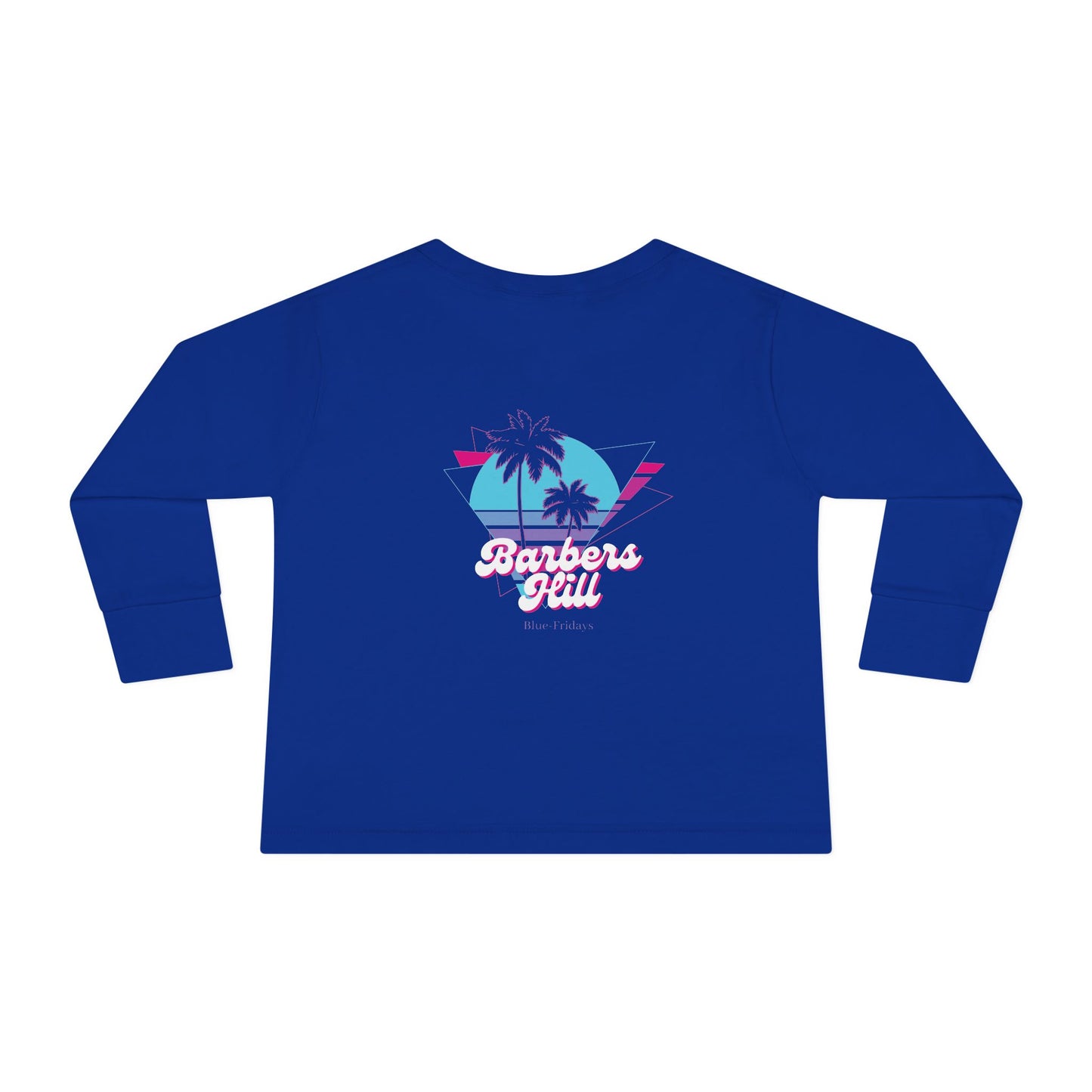 Barbers Hill Vibes Toddler Long Sleeve Performance Tee