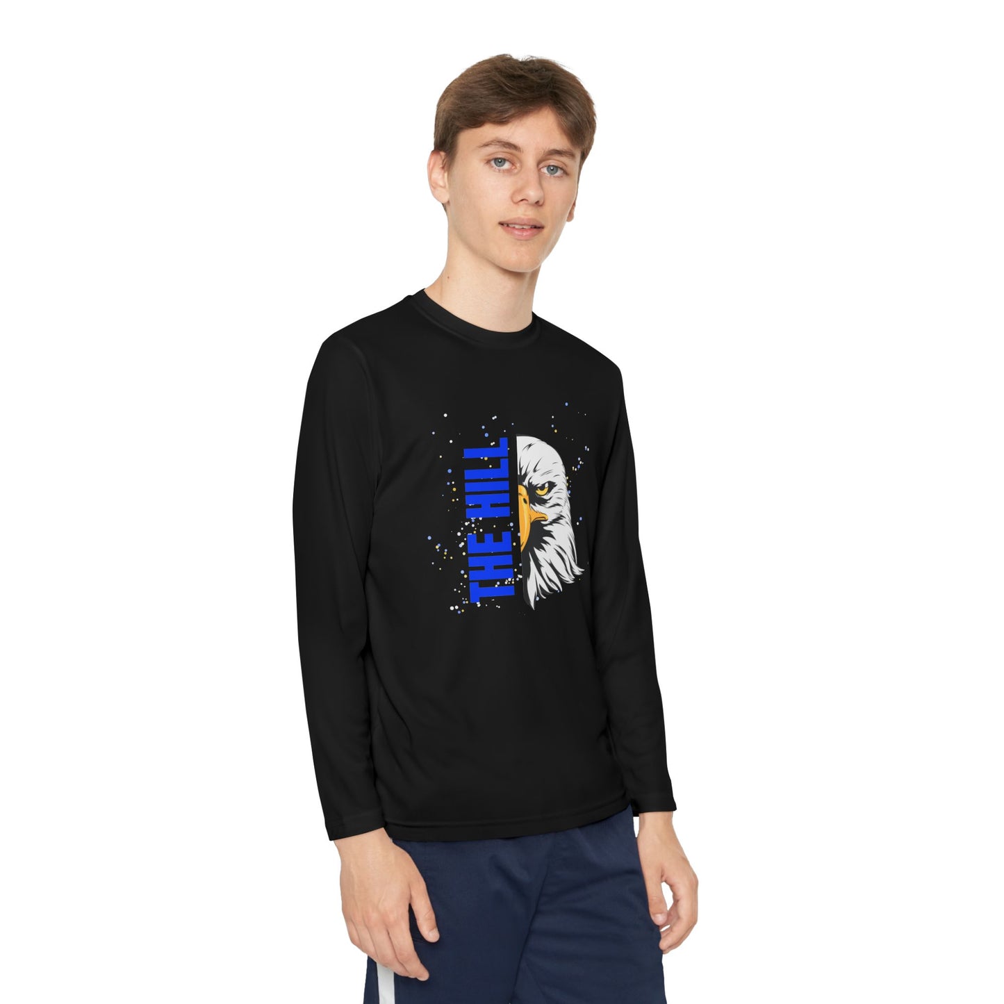 Splatter Paint Youth Performance Long Sleeve