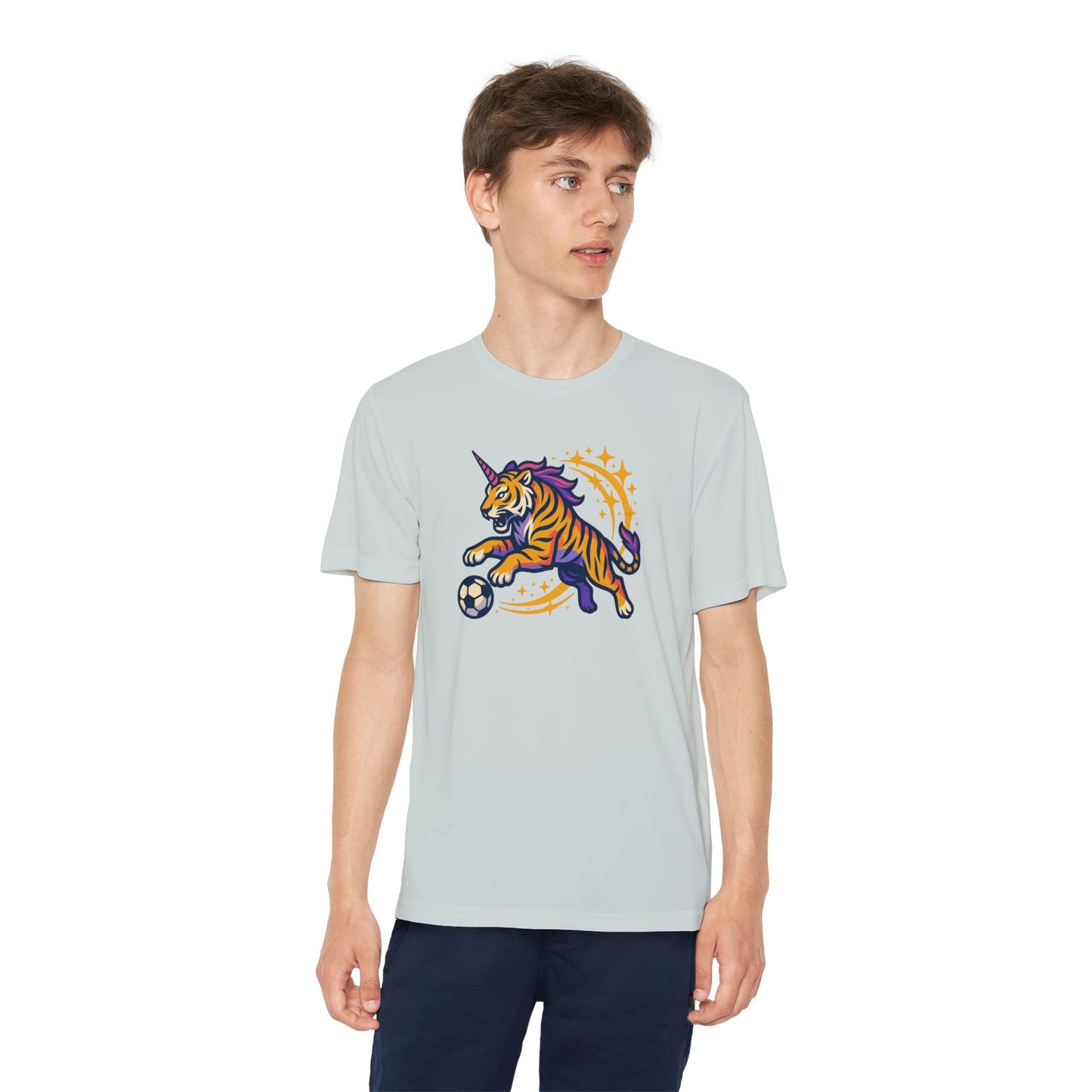Unicorn Tigers Youth Performance Tee