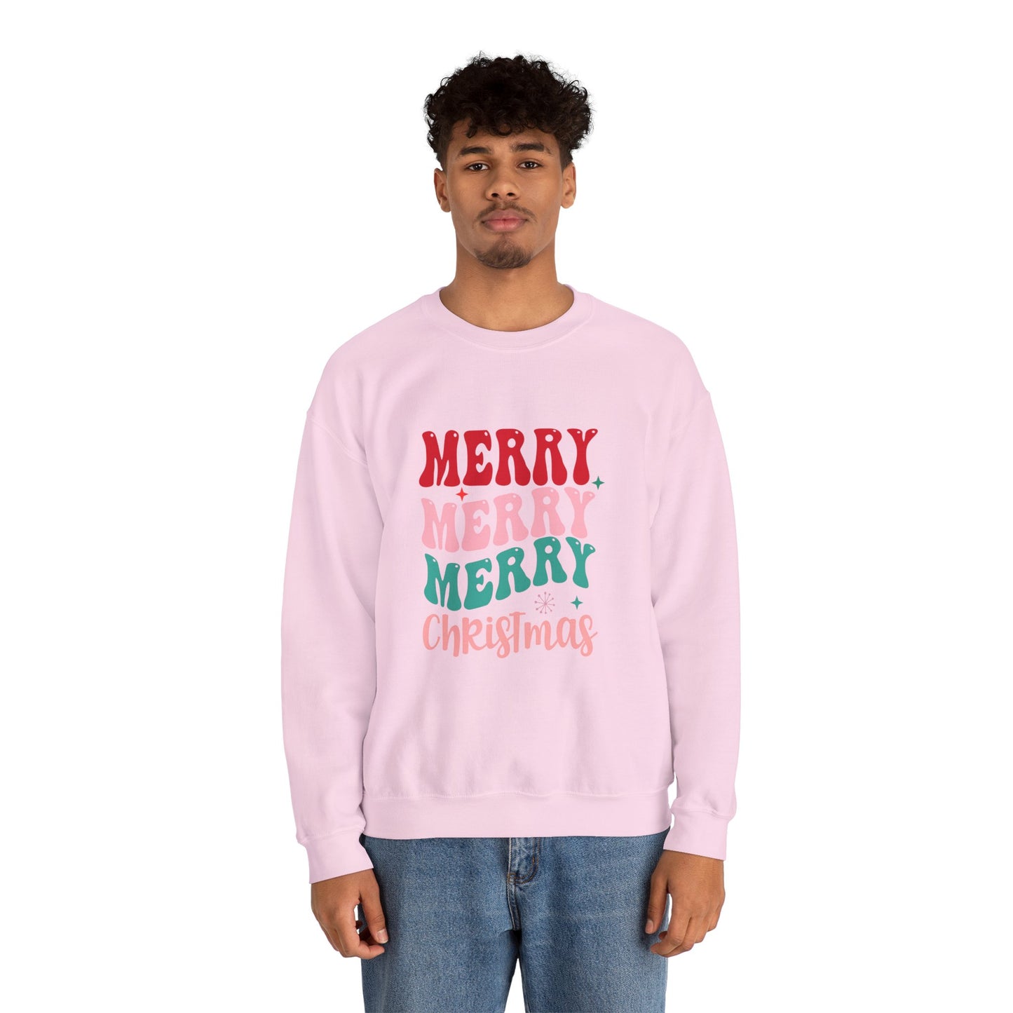 Merry Merry Merry Christmas Sweatshirt