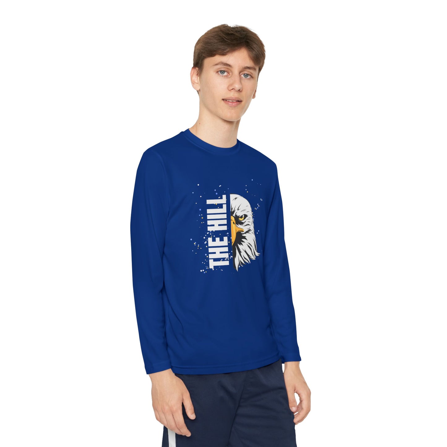 Splatter Paint Youth Performance Long Sleeve