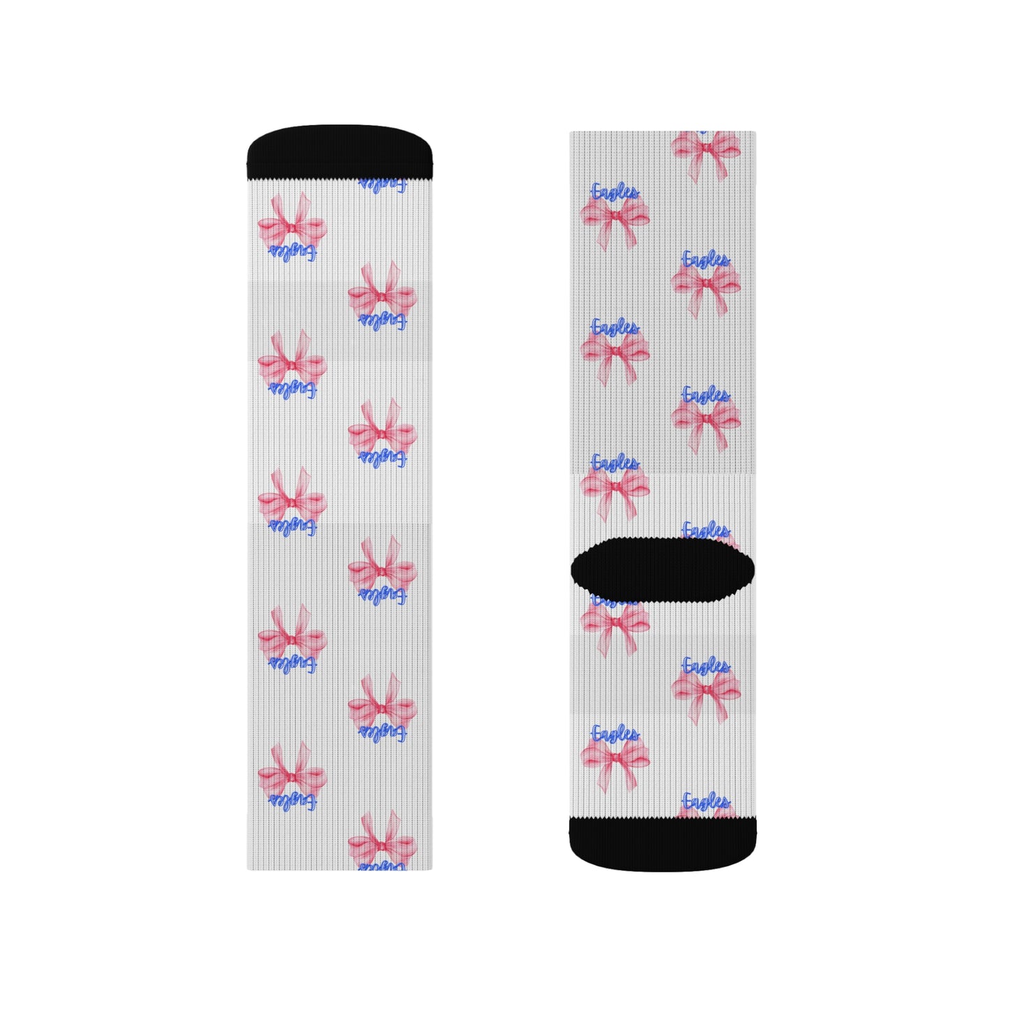 Pink Bow Socks