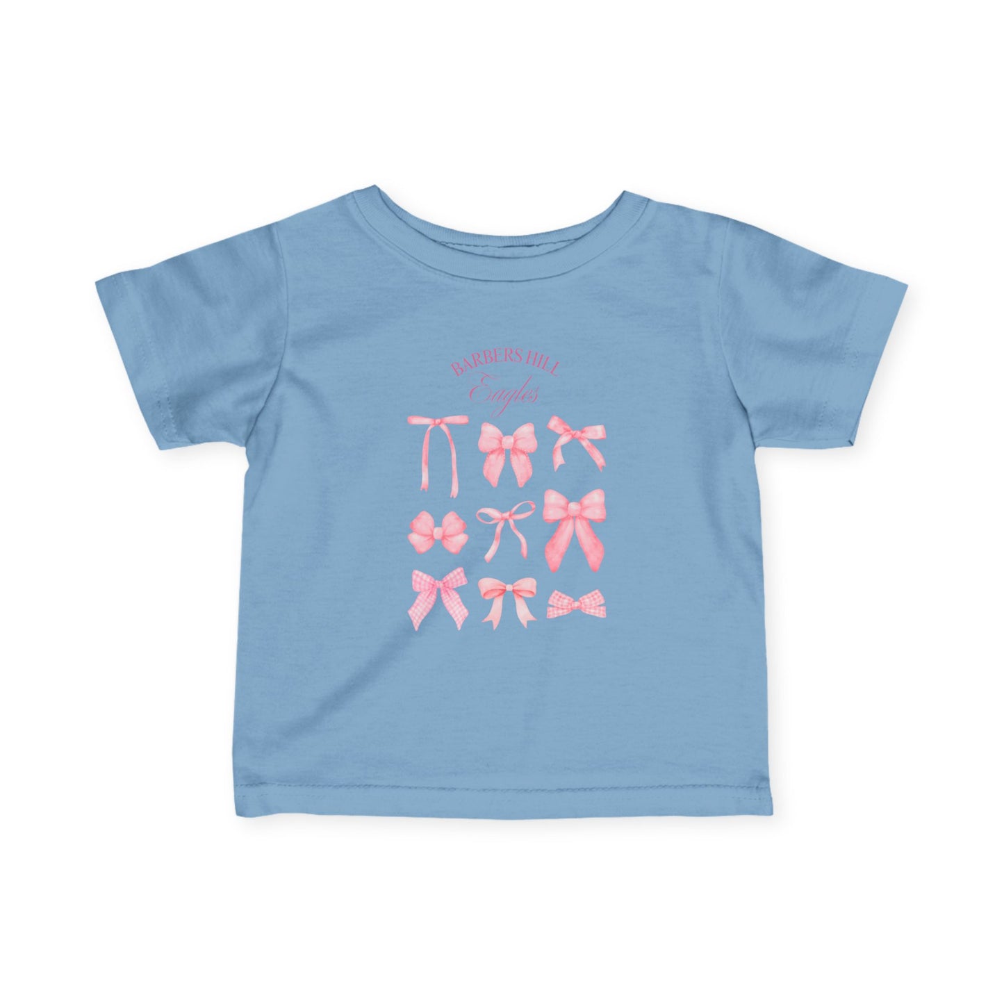 Pink Bows Infant Tee