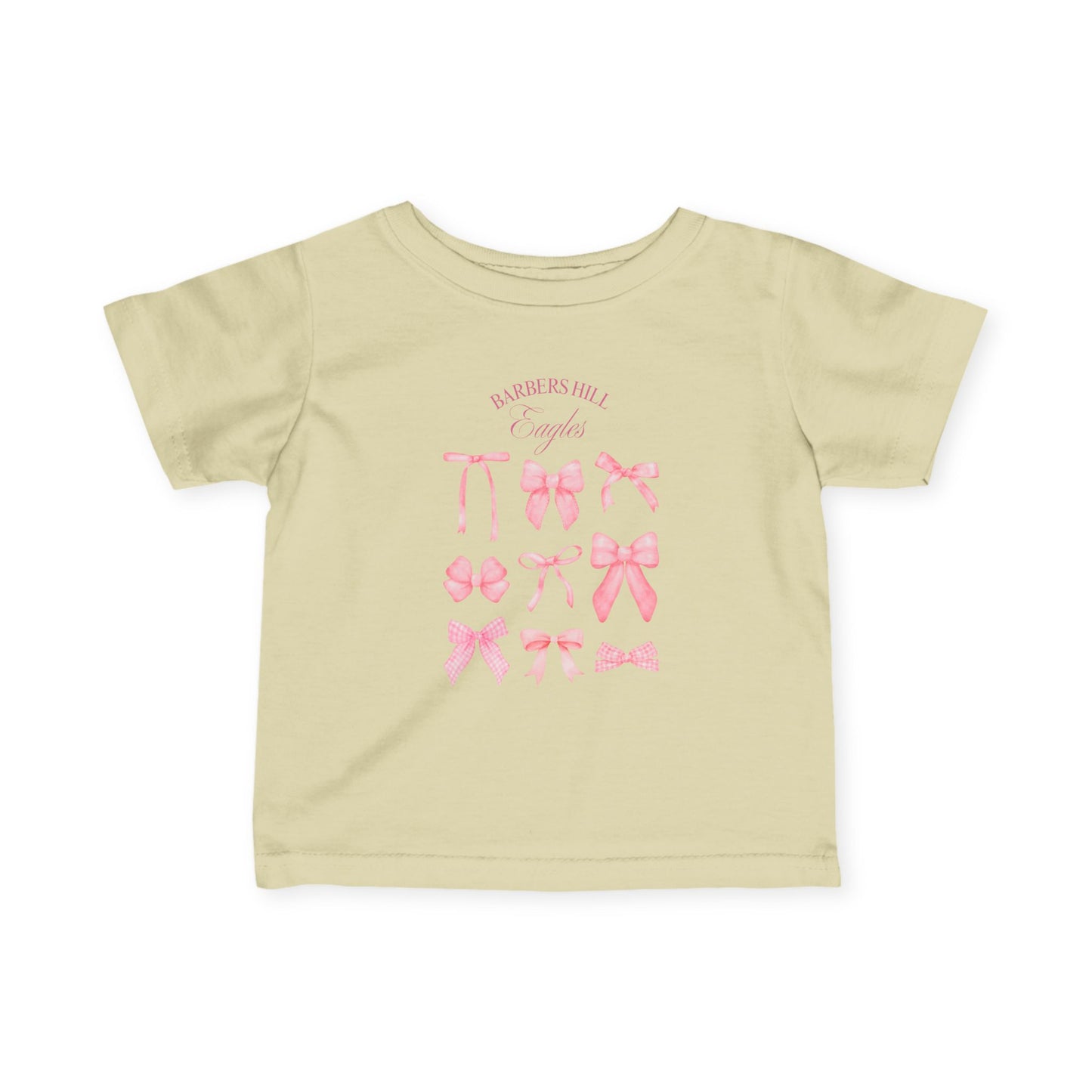 Pink Bows Infant Tee