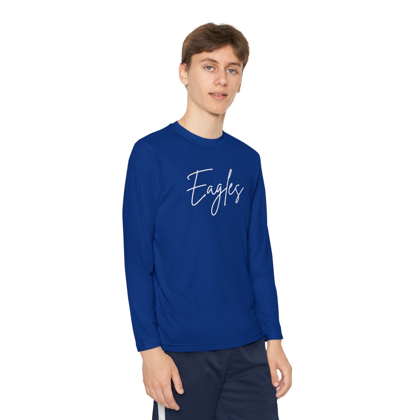 Eagles Youth Long sleeve Performance Tee
