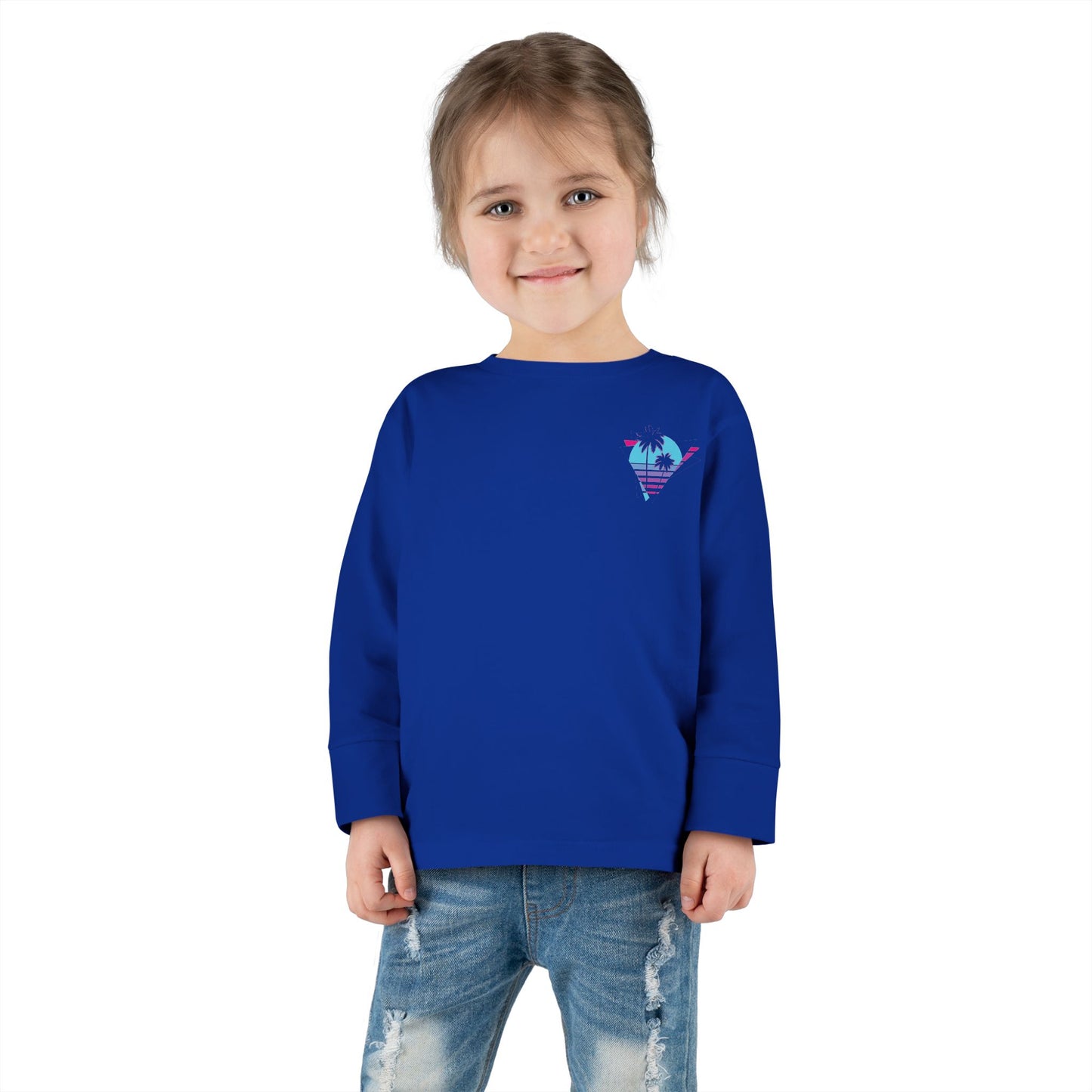 Barbers Hill Vibes Toddler Long Sleeve Performance Tee