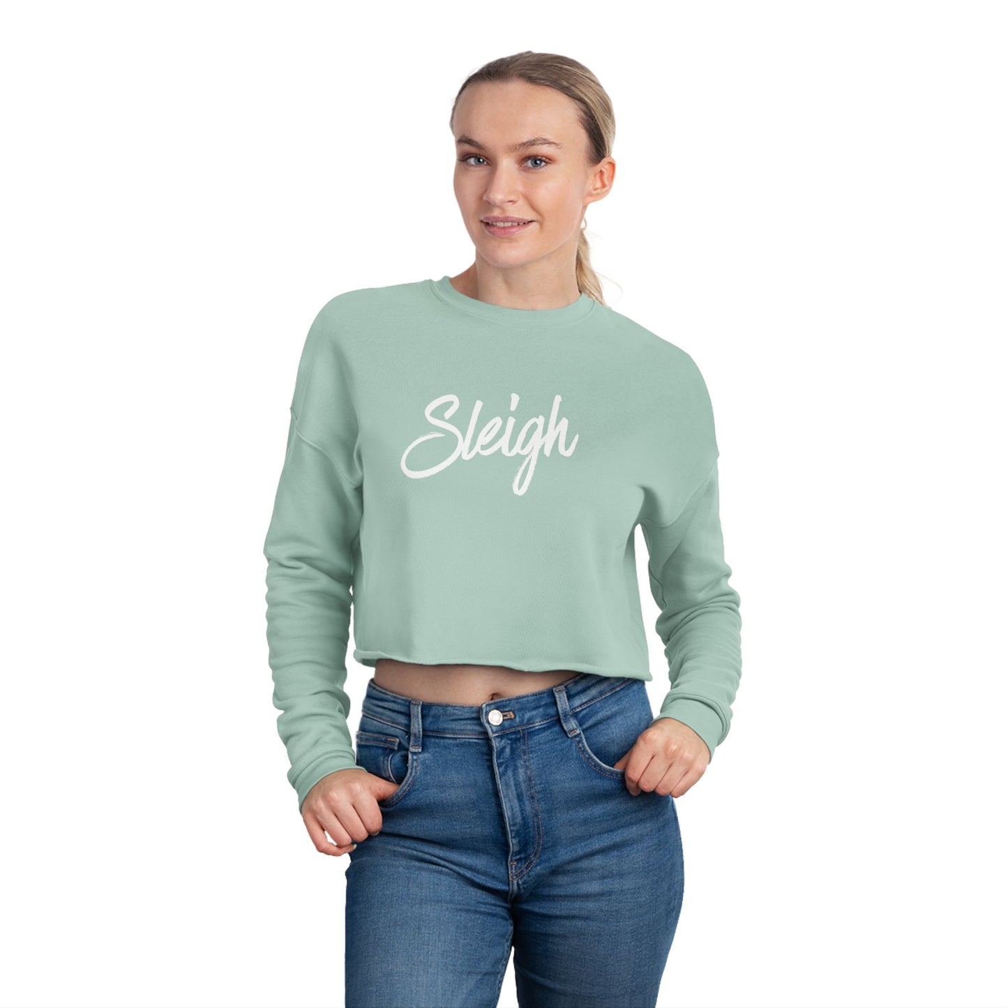Sleigh Cropped Sweatshirt