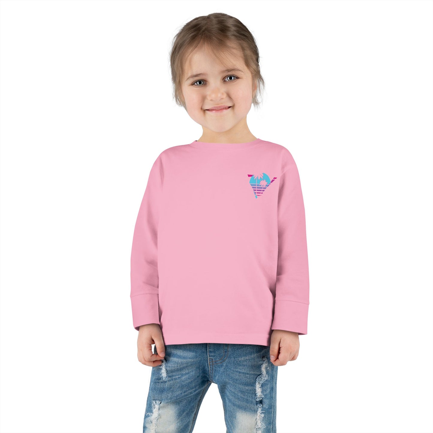 Barbers Hill Vibes Toddler Long Sleeve Performance Tee