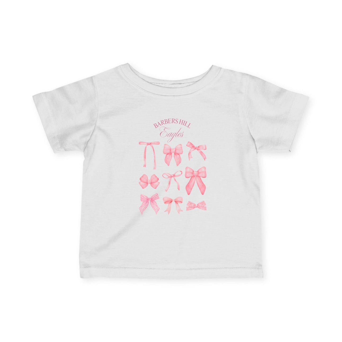 Pink Bows Infant Tee