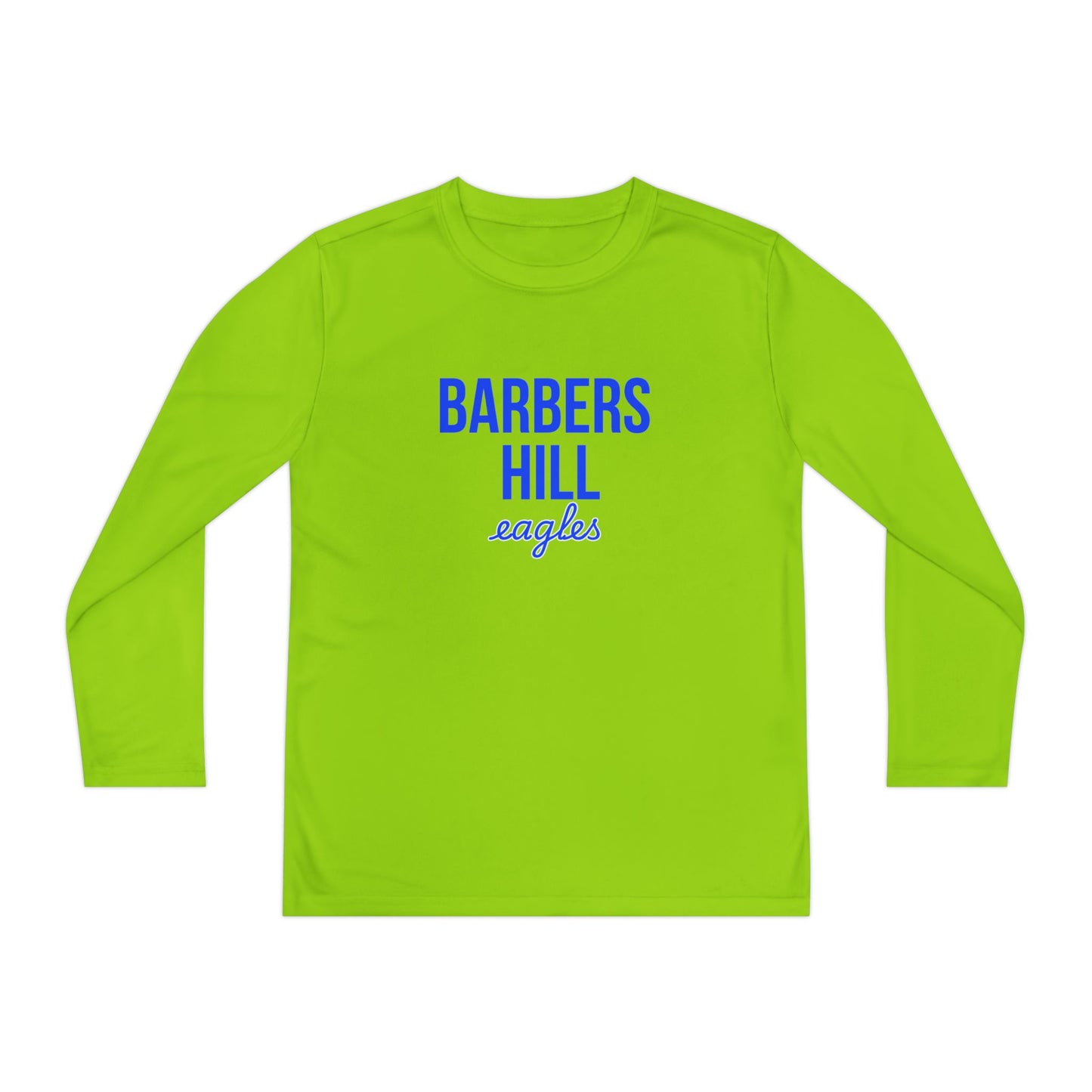 Barbers Hill Youth Long Sleeve Performance Tee