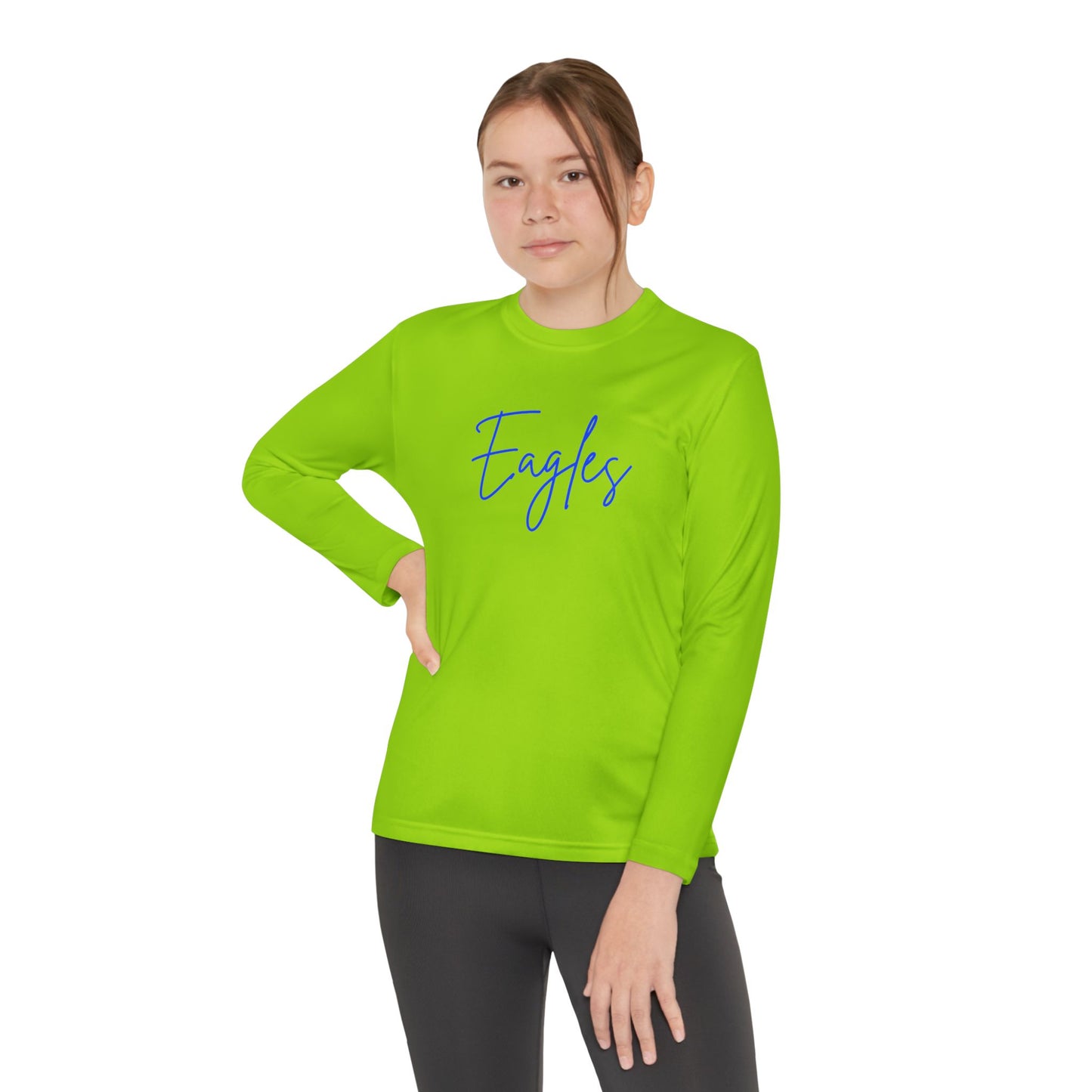 Eagles Youth Long sleeve Performance Tee