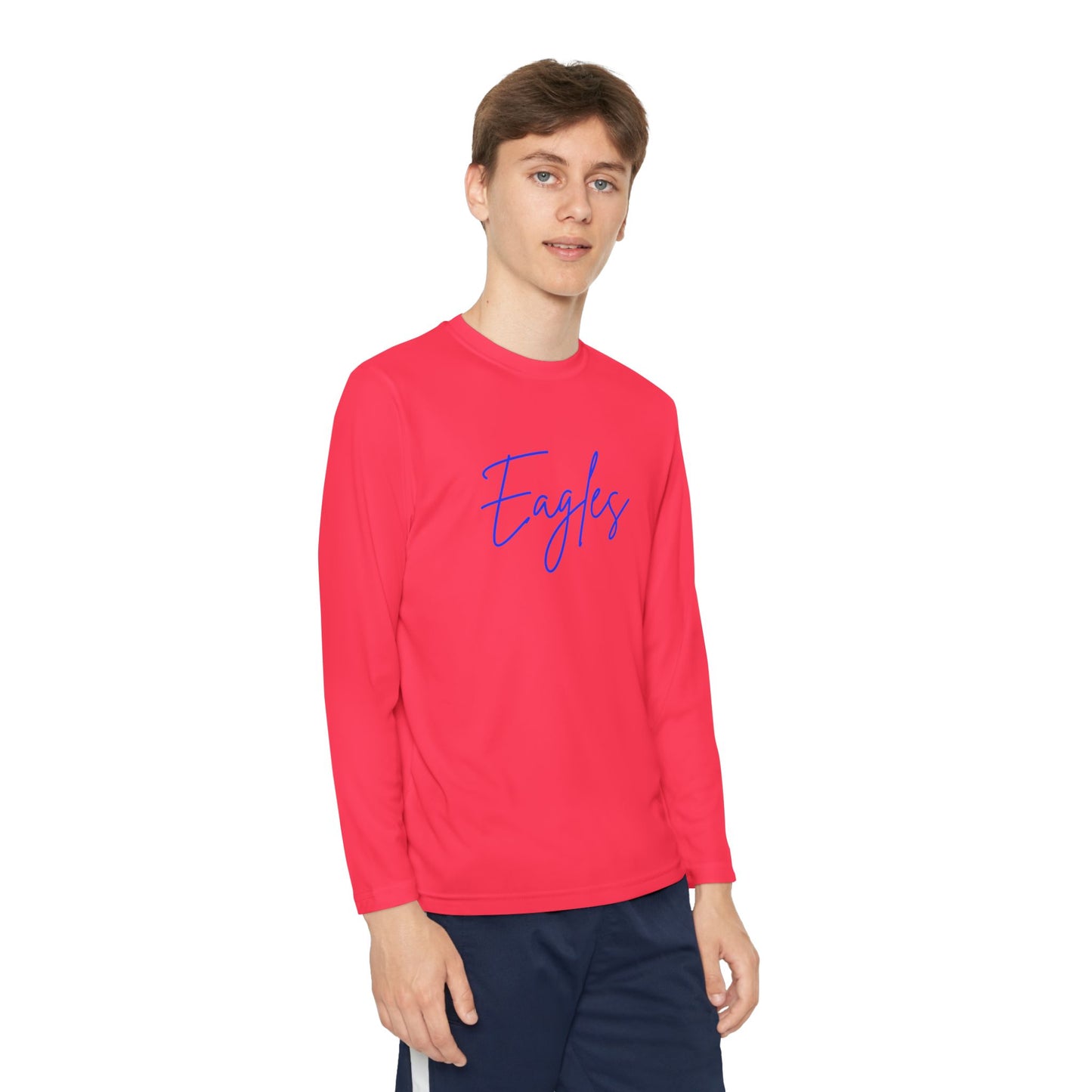 Eagles Youth Long sleeve Performance Tee