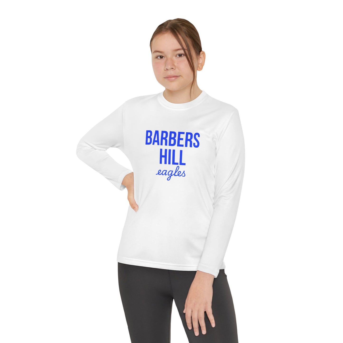 Barbers Hill Youth Long Sleeve Performance Tee