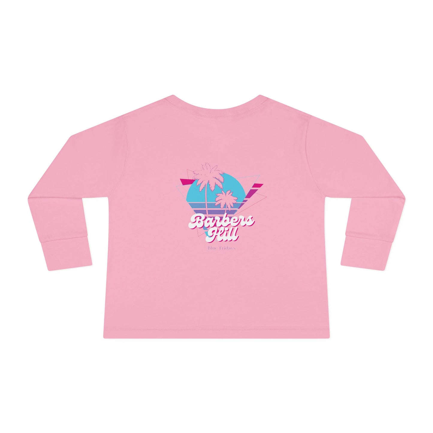 Barbers Hill Vibes Toddler Long Sleeve Performance Tee