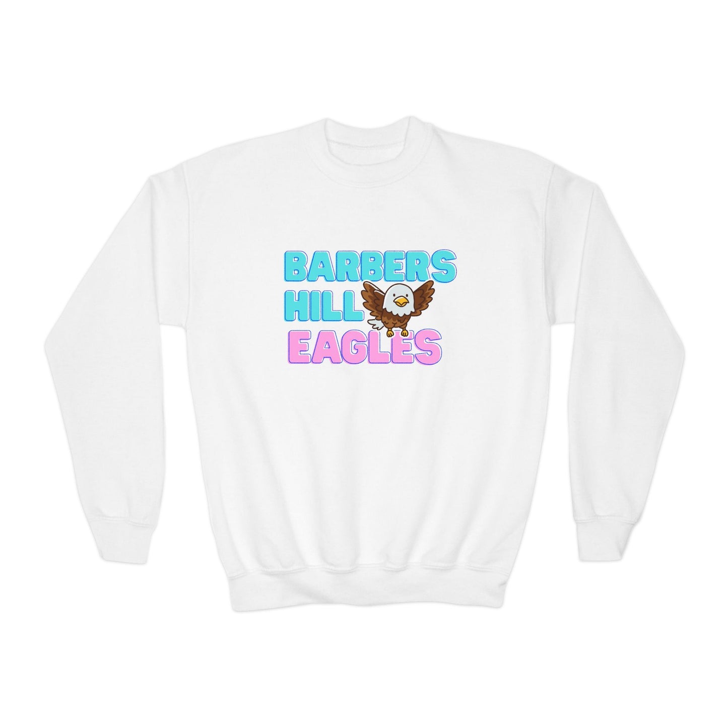 Pink Eagles Youth Sweatshirt