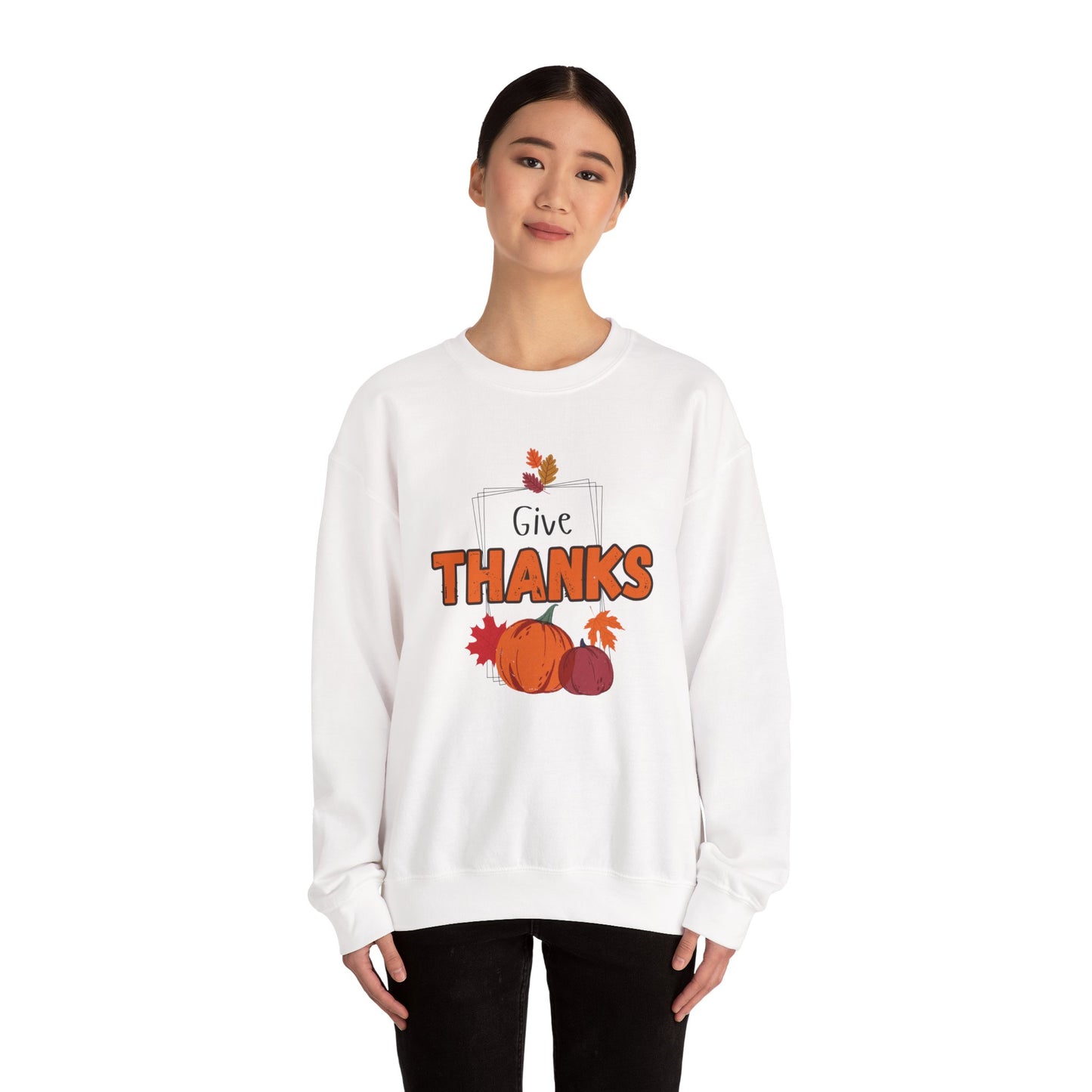 Give Thanks Crewneck Sweatshirt
