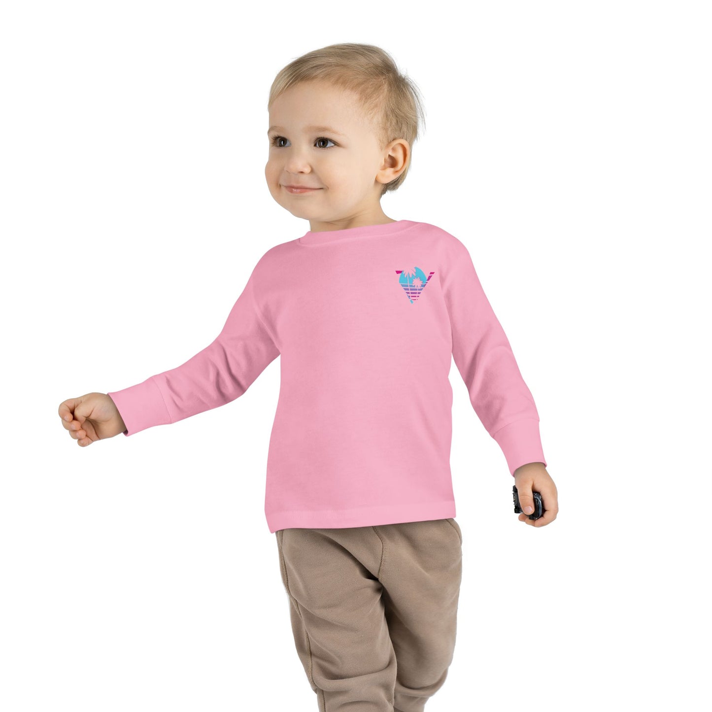 Barbers Hill Vibes Toddler Long Sleeve Performance Tee