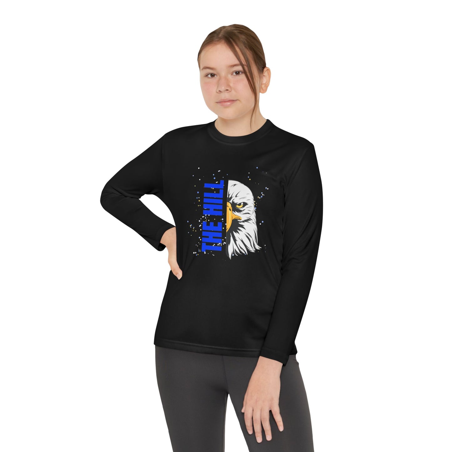 Splatter Paint Youth Performance Long Sleeve