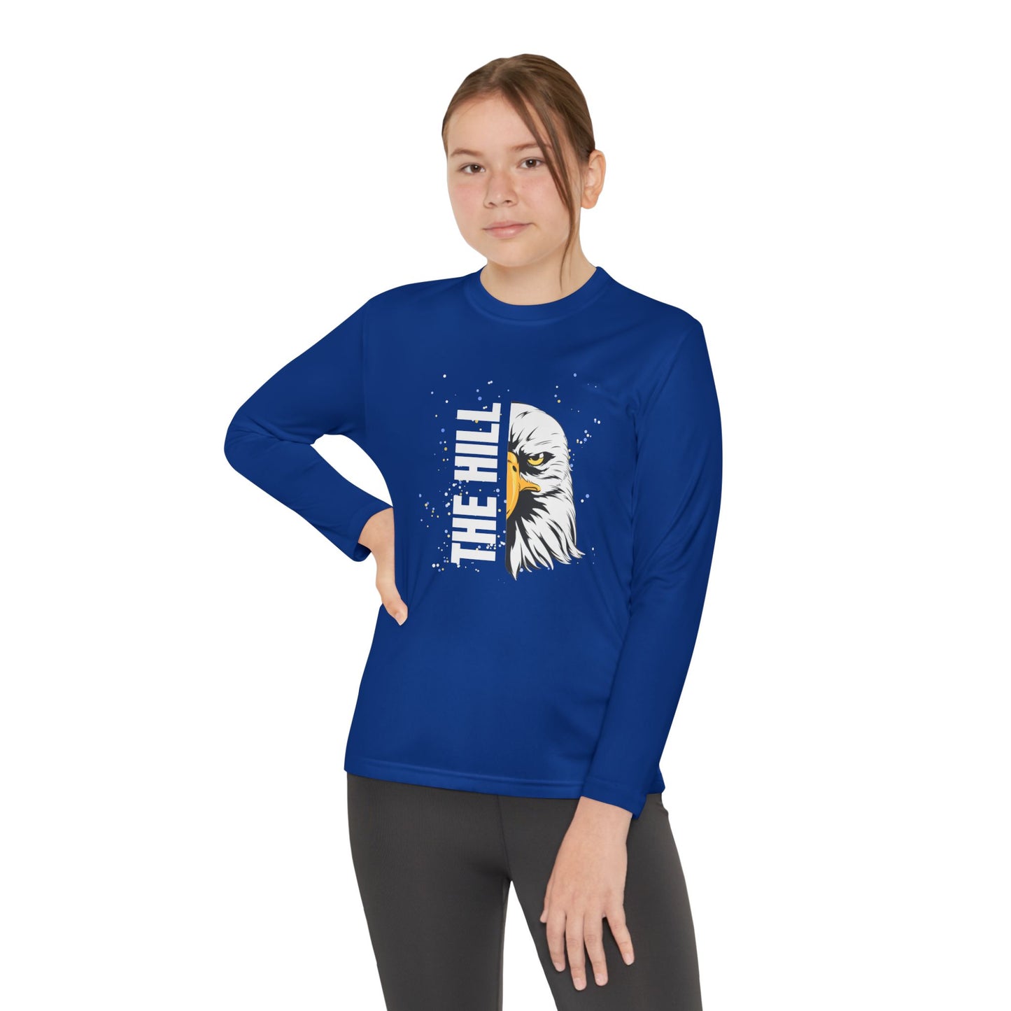 Splatter Paint Youth Performance Long Sleeve