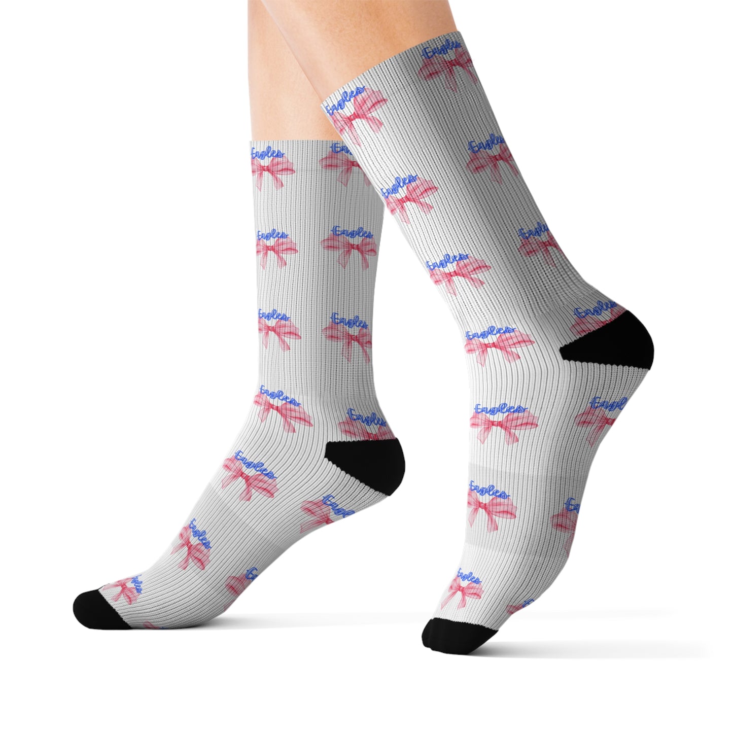 Pink Bow Socks
