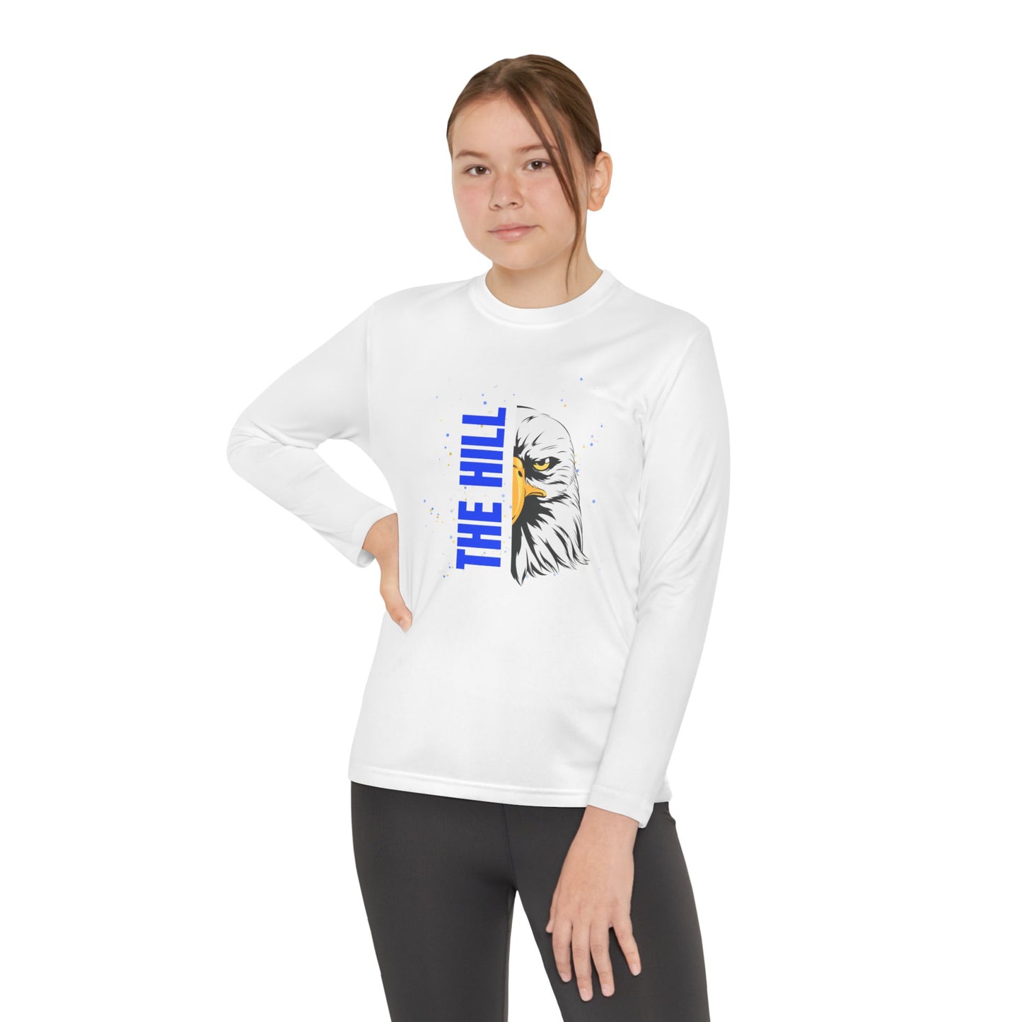 Splatter Paint Youth Performance Long Sleeve