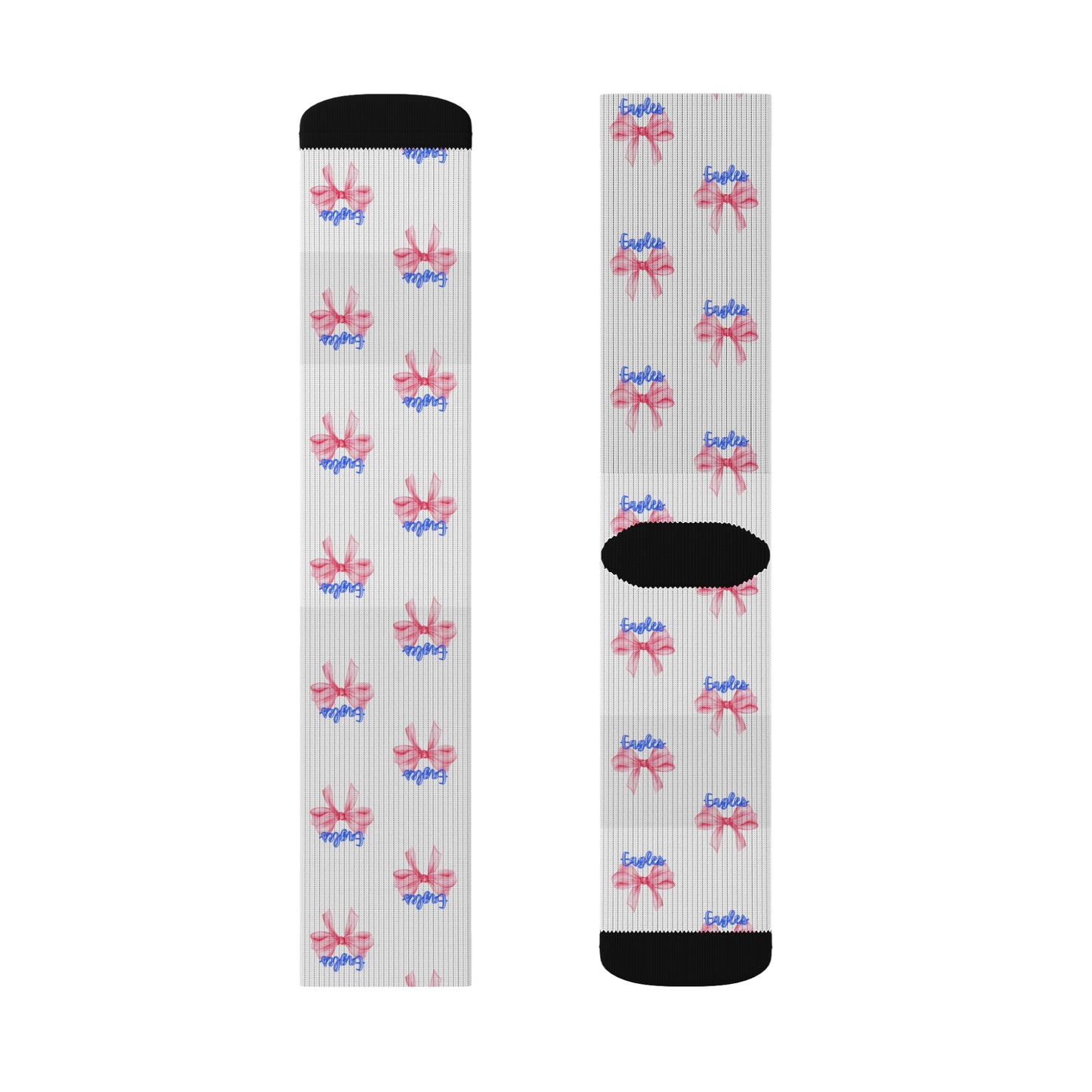 Pink Bow Socks