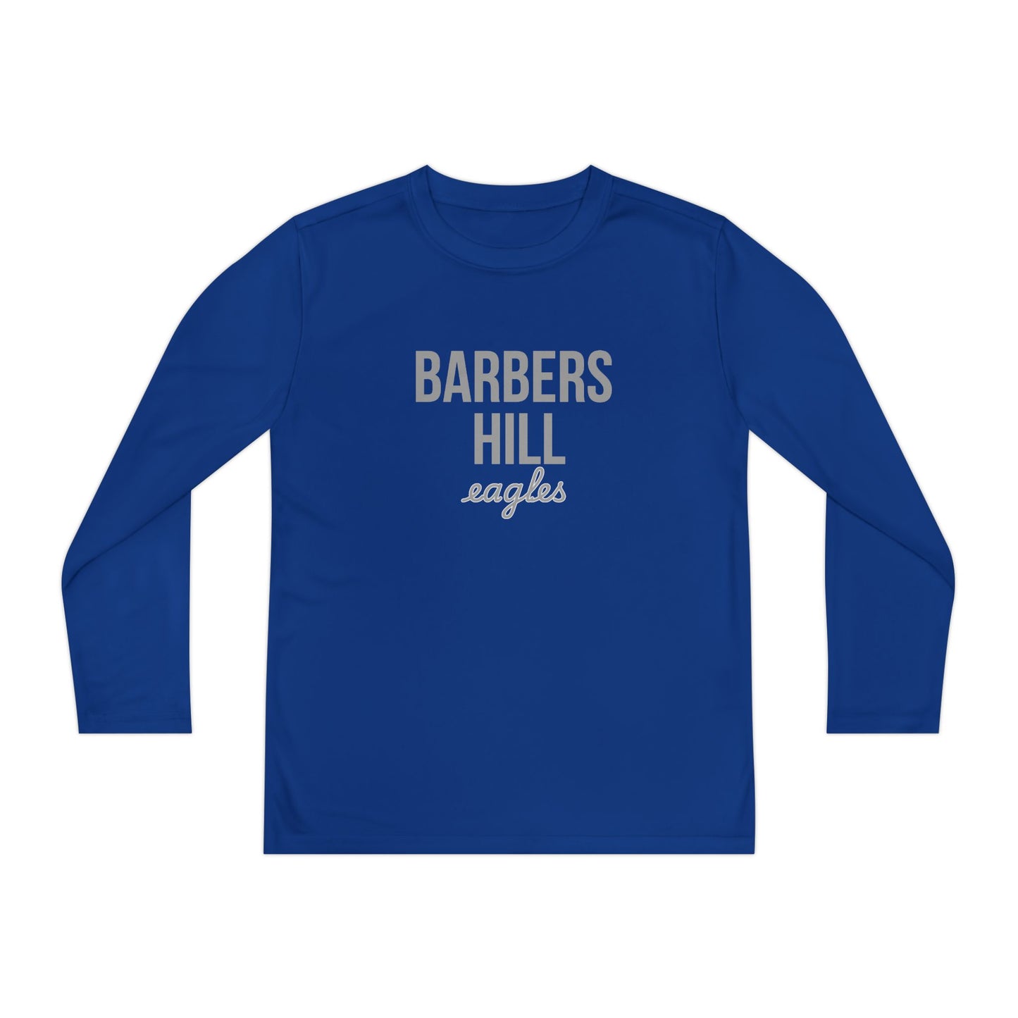 Barbers Hill Youth Long Sleeve Performance Tee