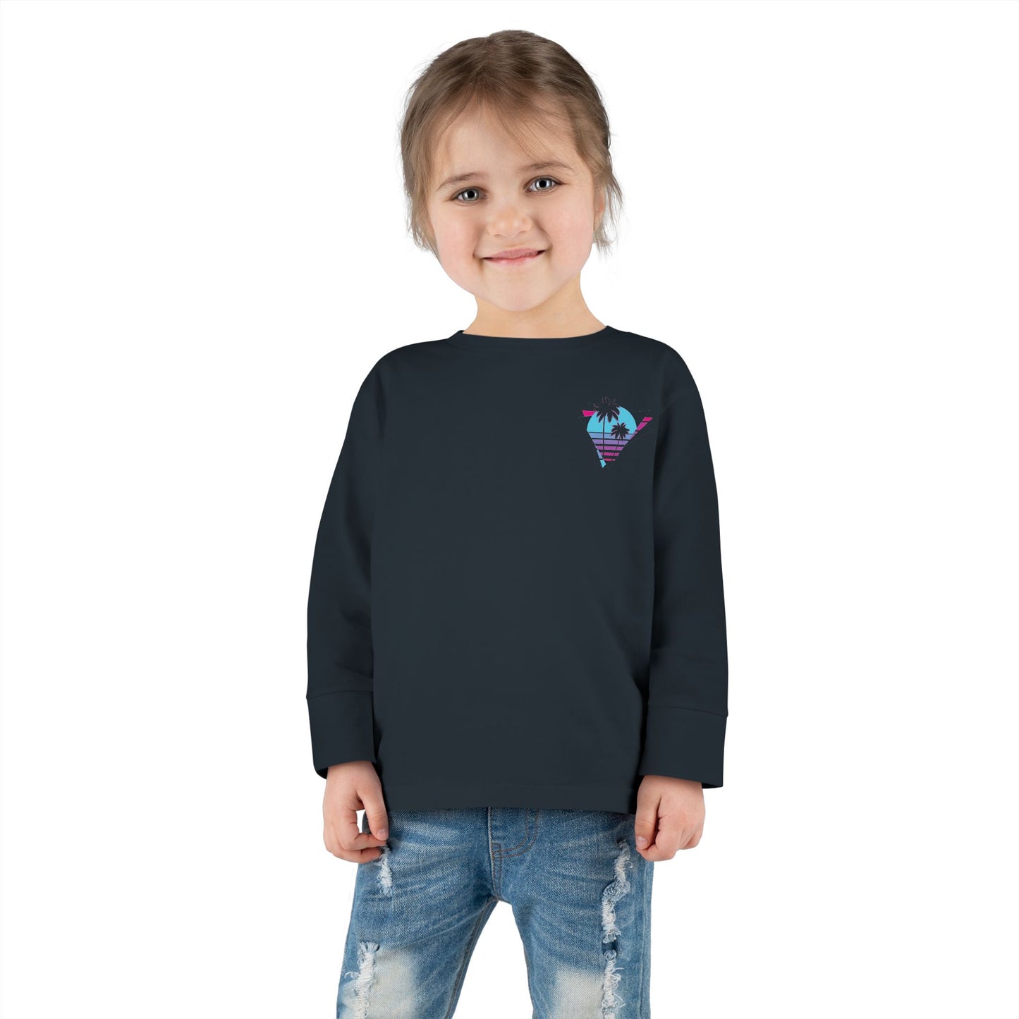 Barbers Hill Vibes Toddler Long Sleeve Performance Tee