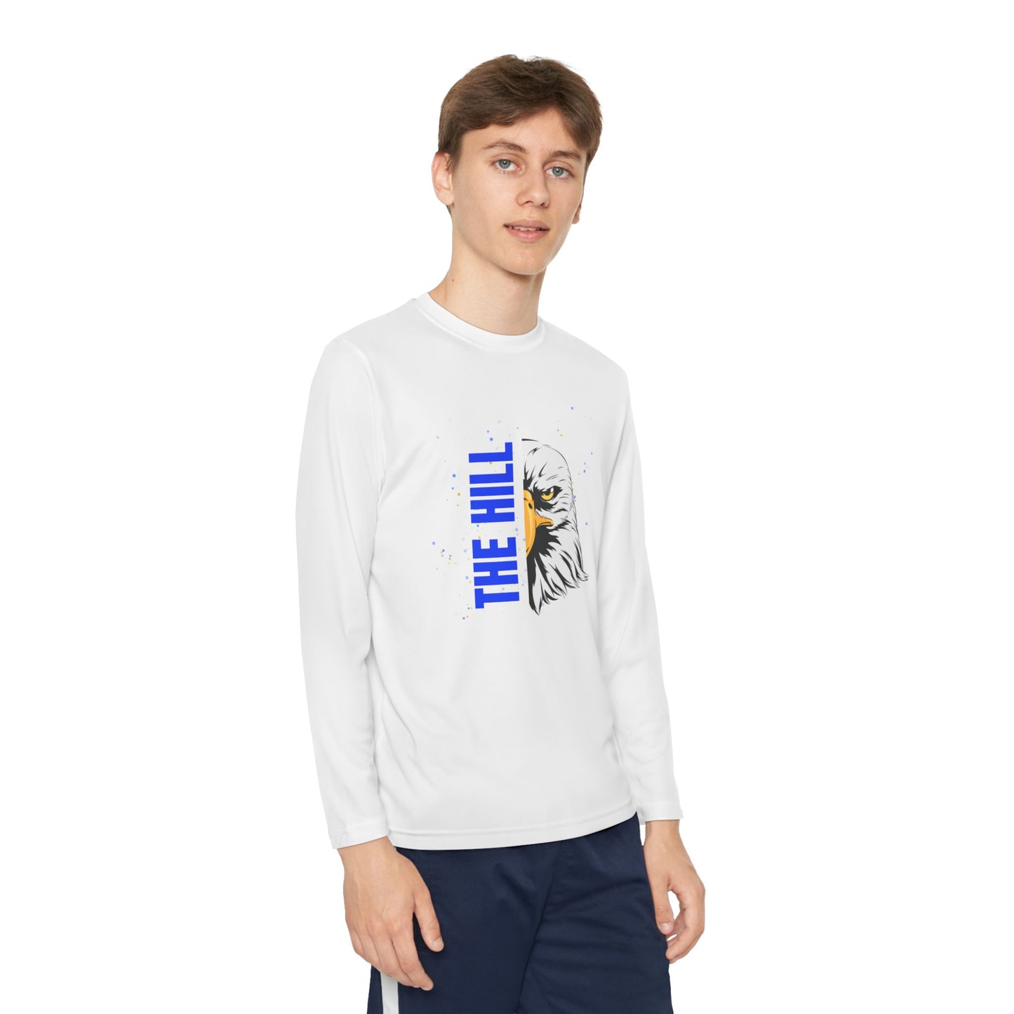 Splatter Paint Youth Performance Long Sleeve