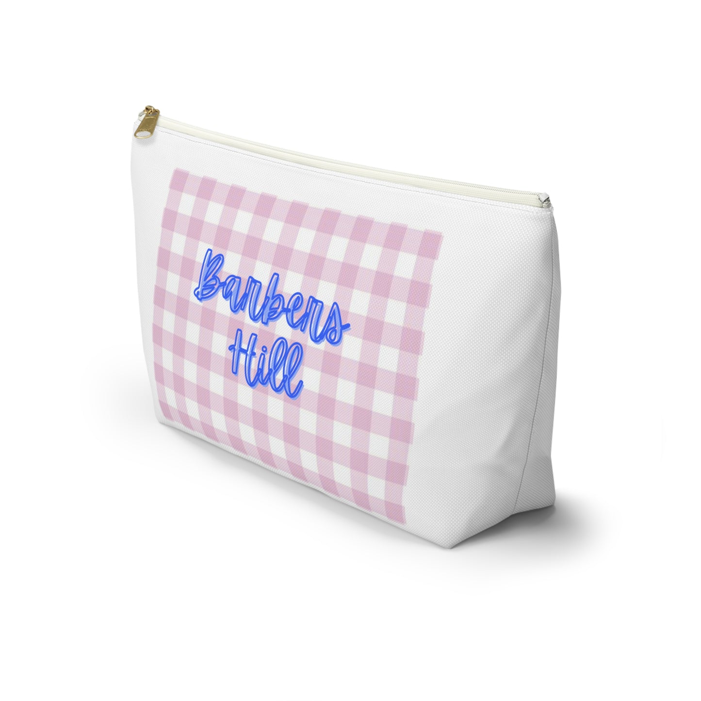 Large Pink Accessory Pouch