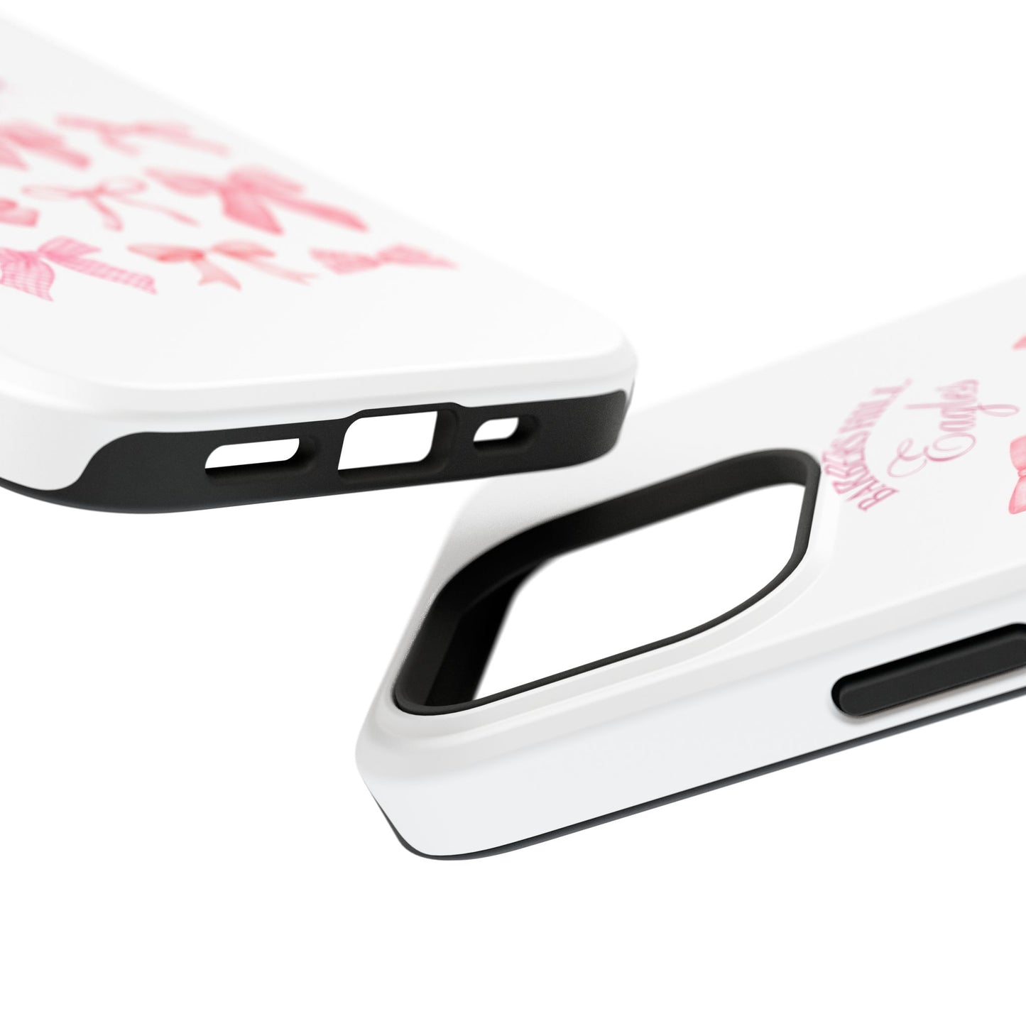 Pink Bow Impact-Resistant Case