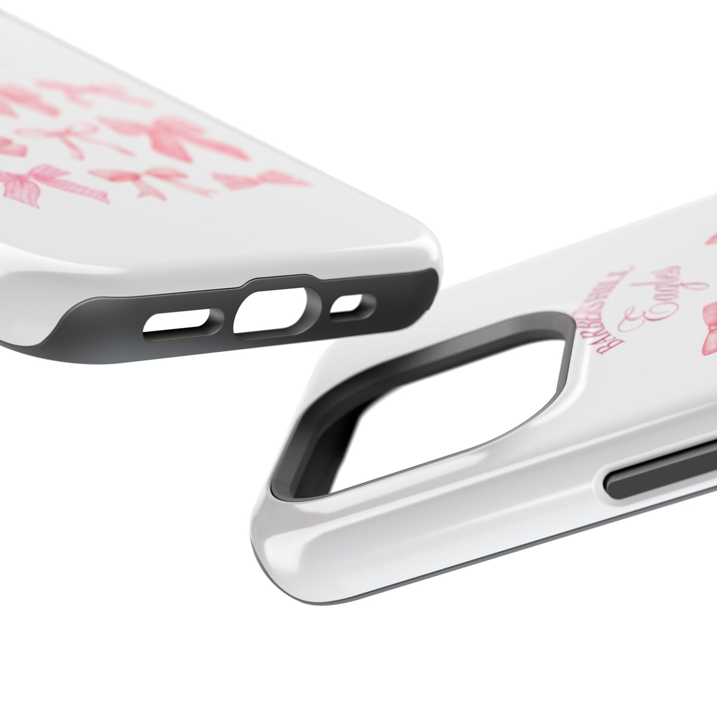 Pink Bow Impact-Resistant Case