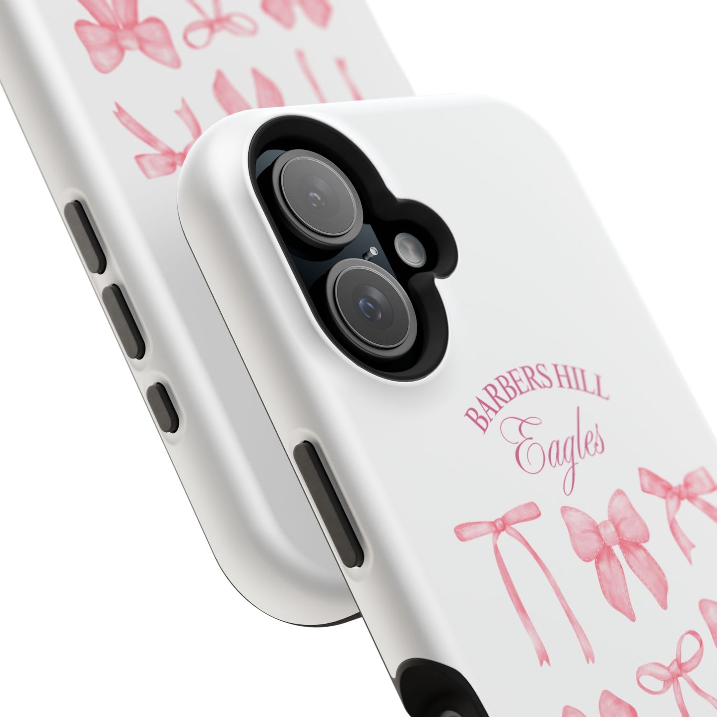 Pink Bow Impact-Resistant Case