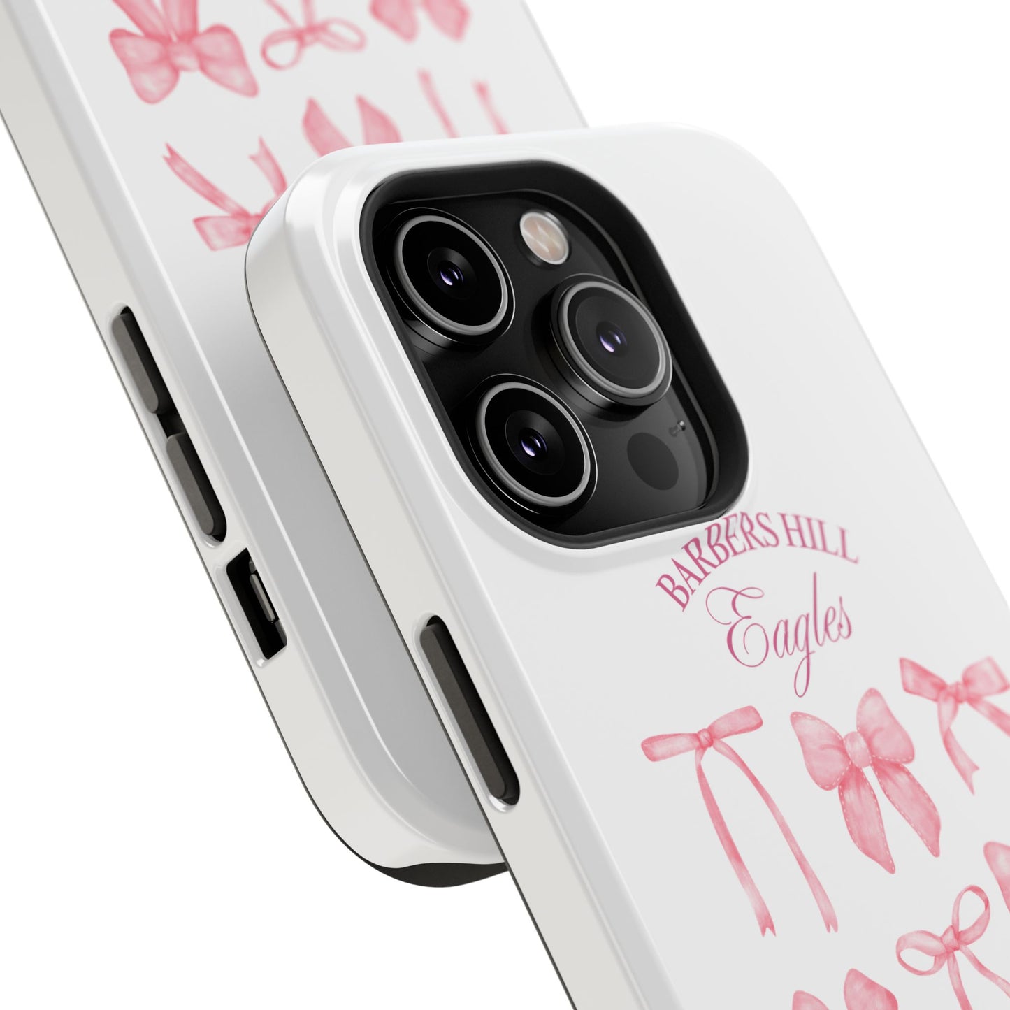 Pink Bow Impact-Resistant Case