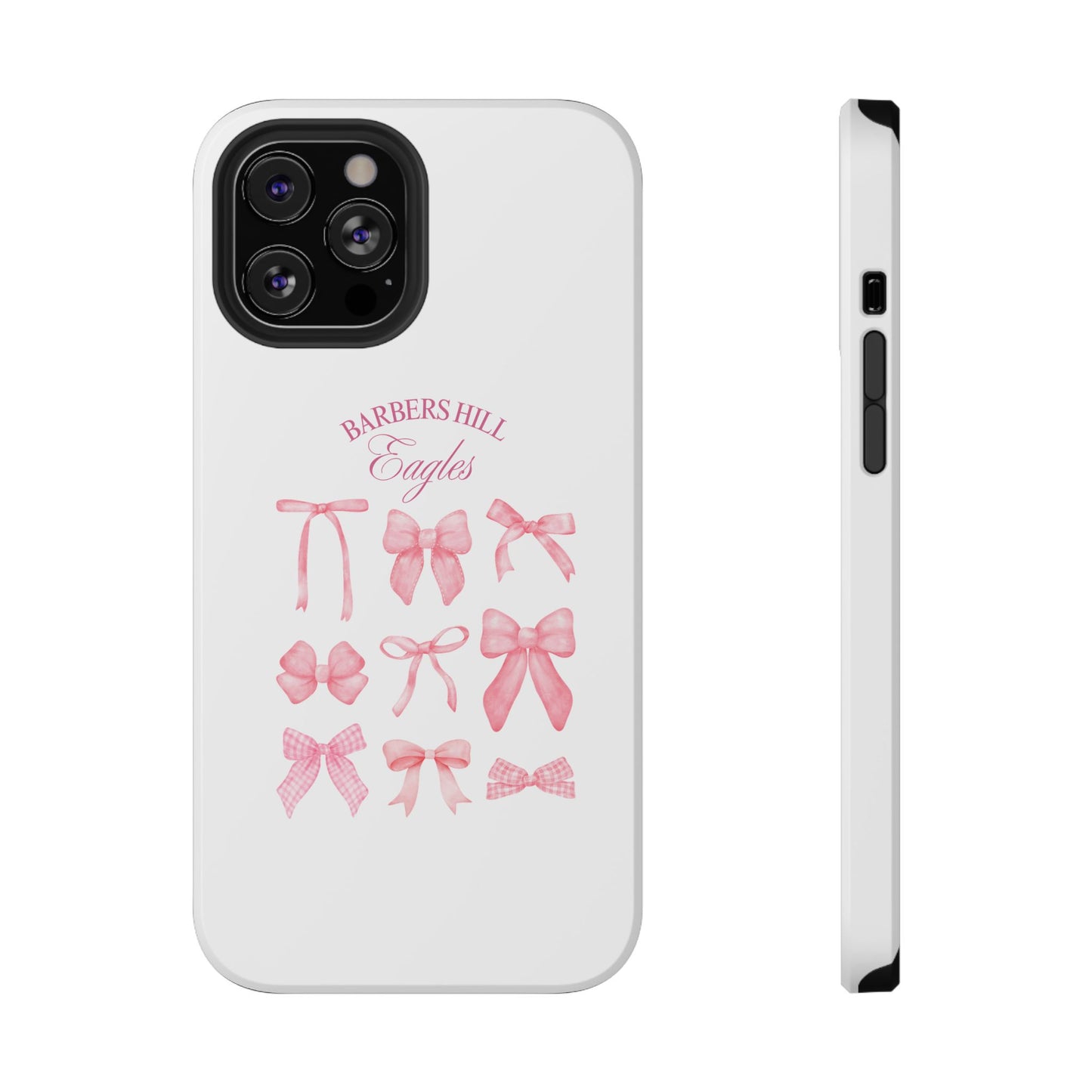 Pink Bow Impact-Resistant Case