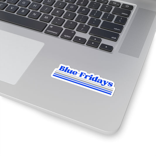 Blue Fridays Logo Sticker