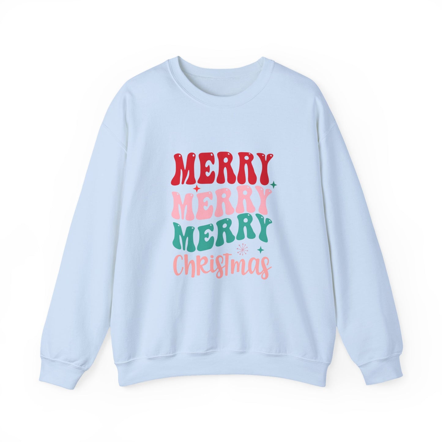 Merry Merry Merry Christmas Sweatshirt