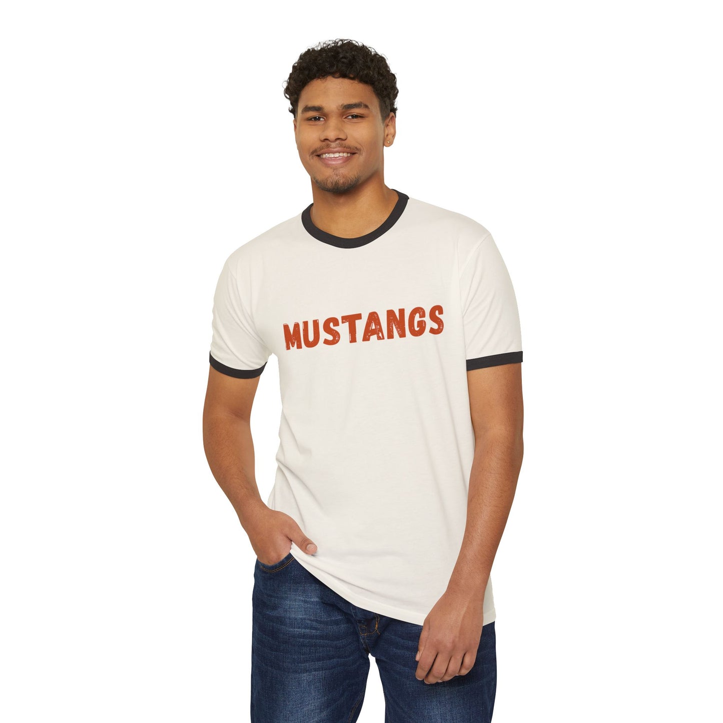 Mustangs Ringer Tee