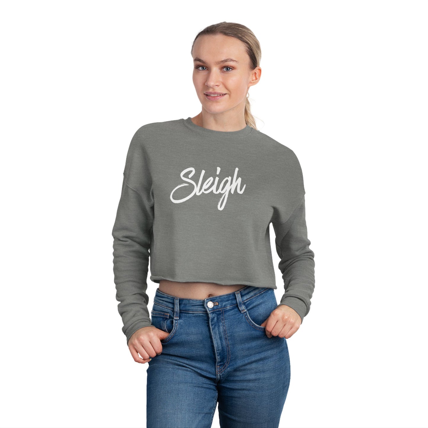 Sleigh Cropped Sweatshirt