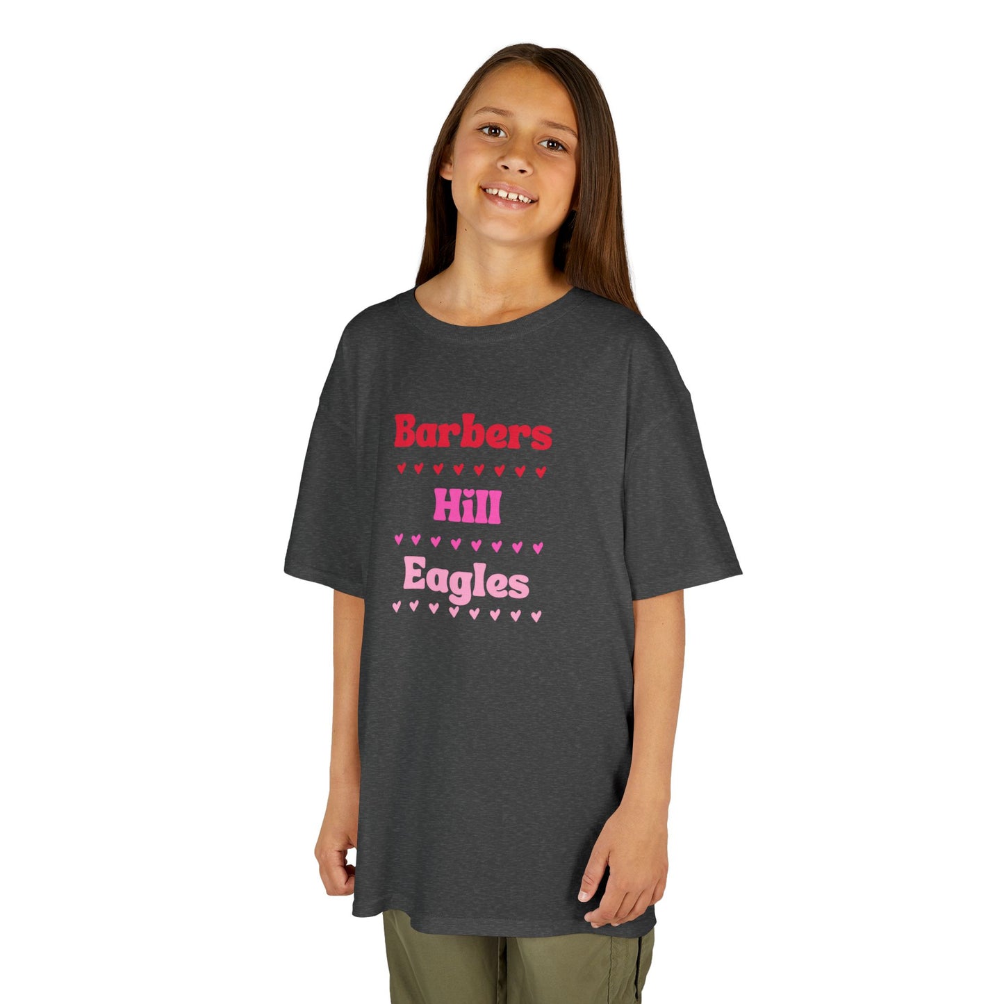 Youth Pink Ombre BH Eagles Tee