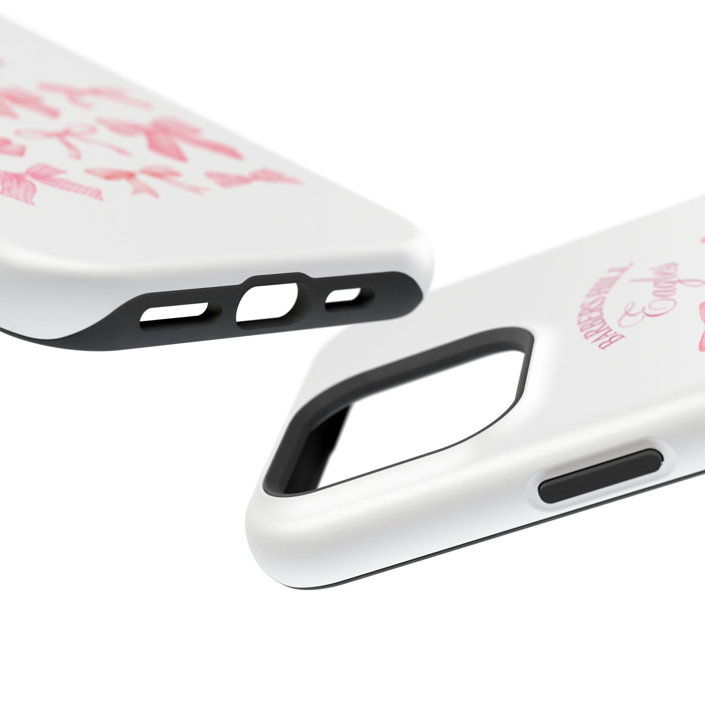Pink Bow Impact-Resistant Case