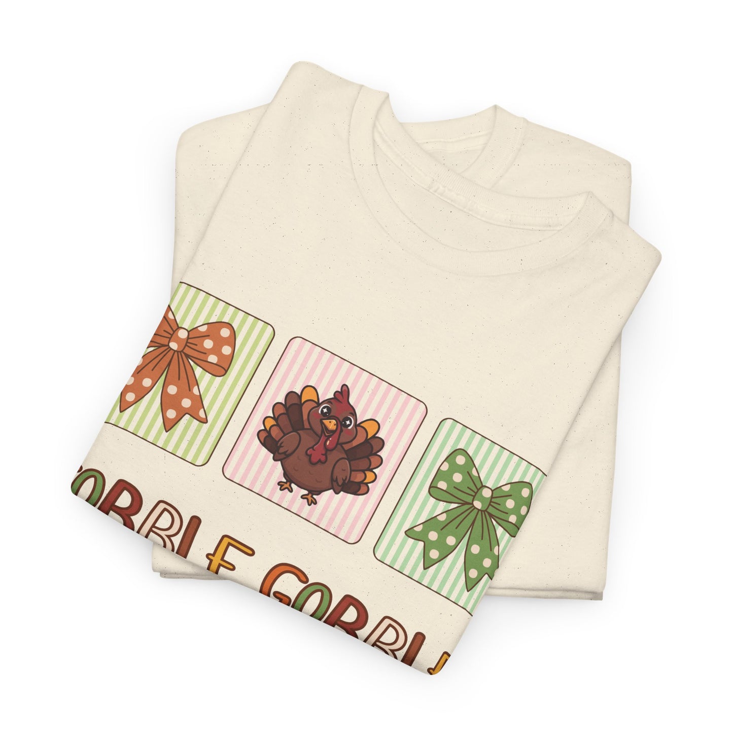 Thanksgiving 'Gobble Gobble' Turkey Tee