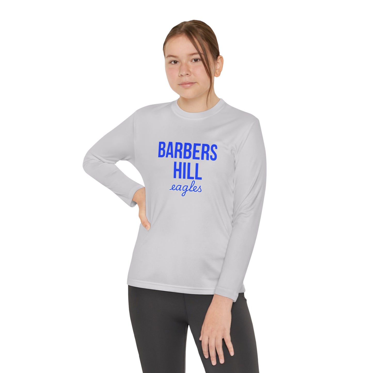 Barbers Hill Youth Long Sleeve Performance Tee