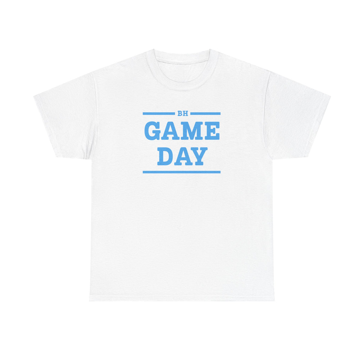 Game Day Team Tee — Personalized Last Name & Number Shirt