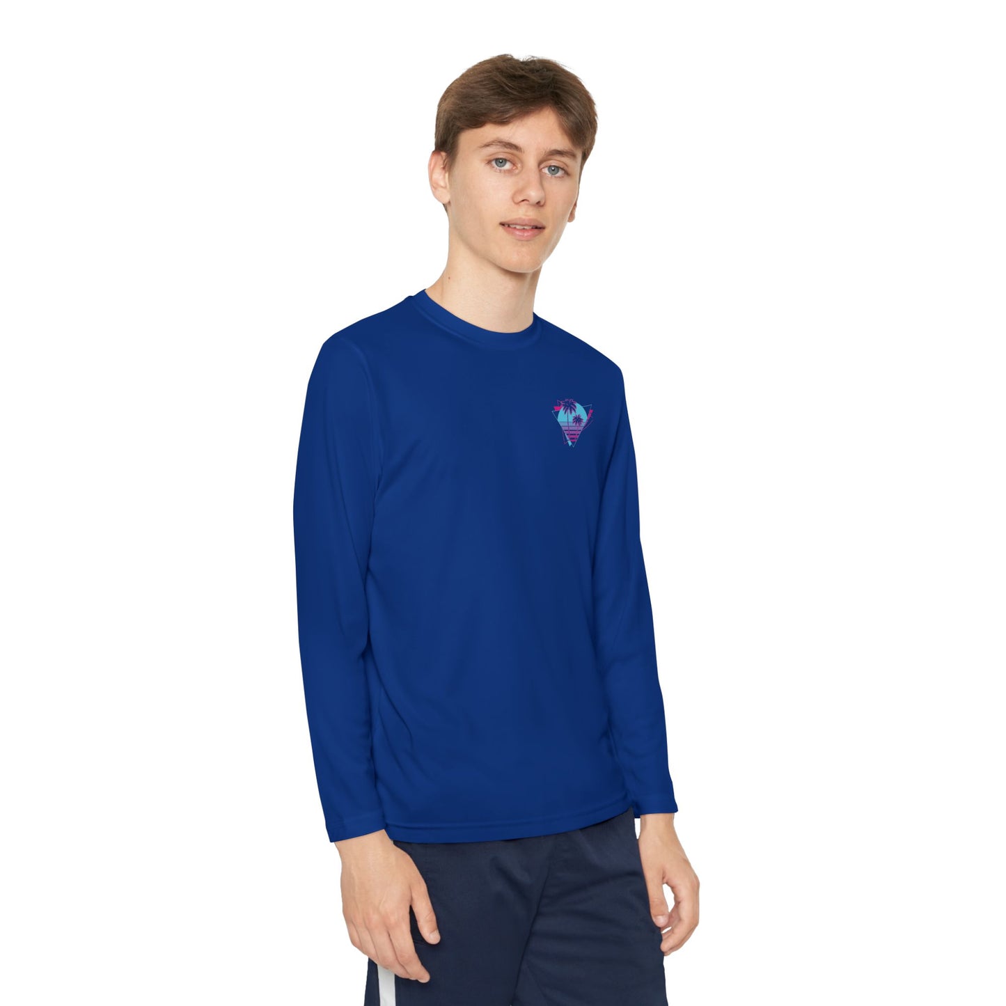 Barbers Hill Vibes Long Sleeve Youth Performance Tee