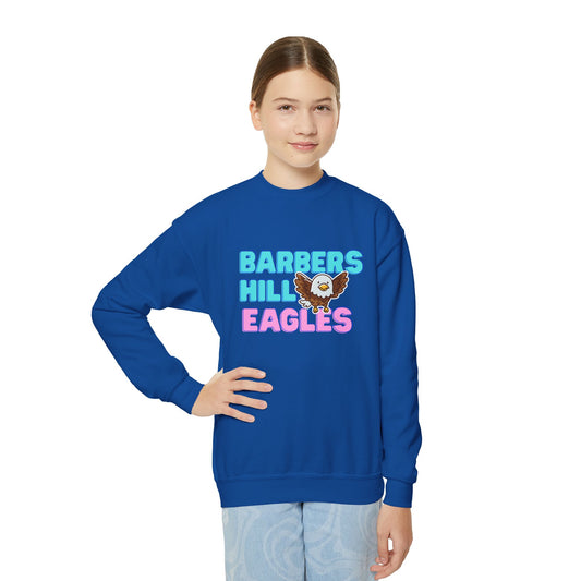 Pink Eagles Youth Sweatshirt